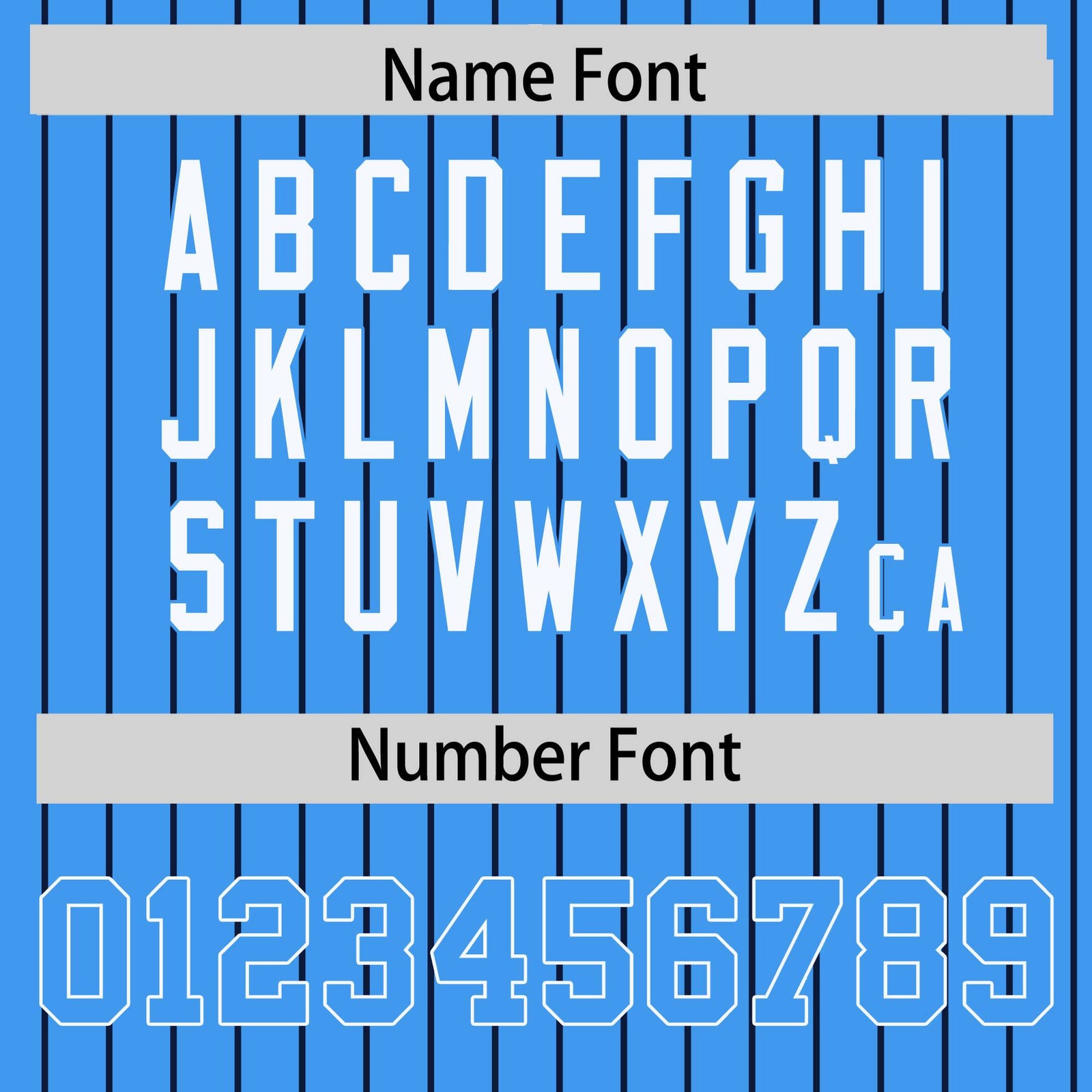 Custom Powder Blue Navy-Powder Blue Personalized Stripe Fashion Letterman Bomber Varsity Jacket