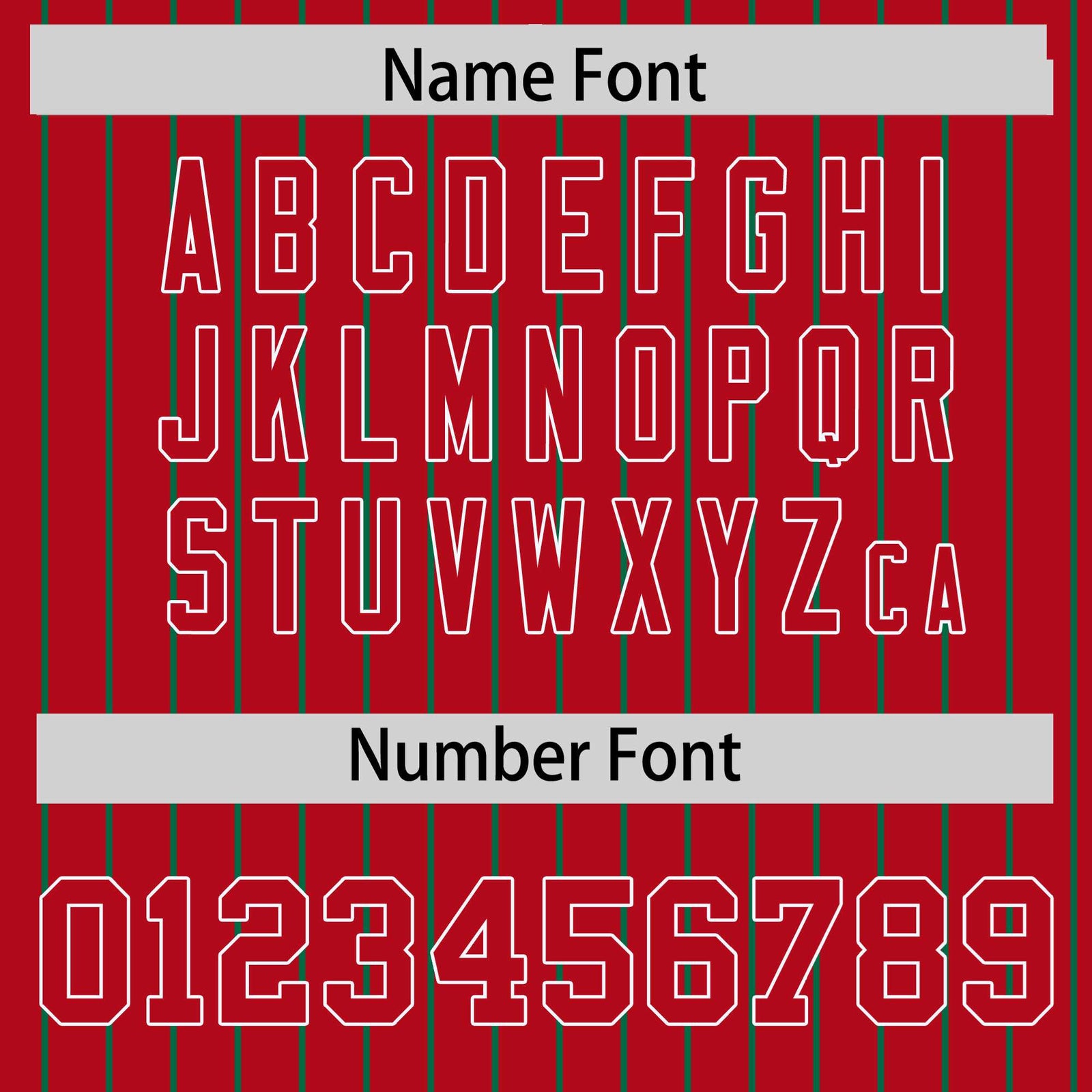 Custom Red Green-Red Personalized Stripe Fashion Letterman Bomber Varsity Jacket