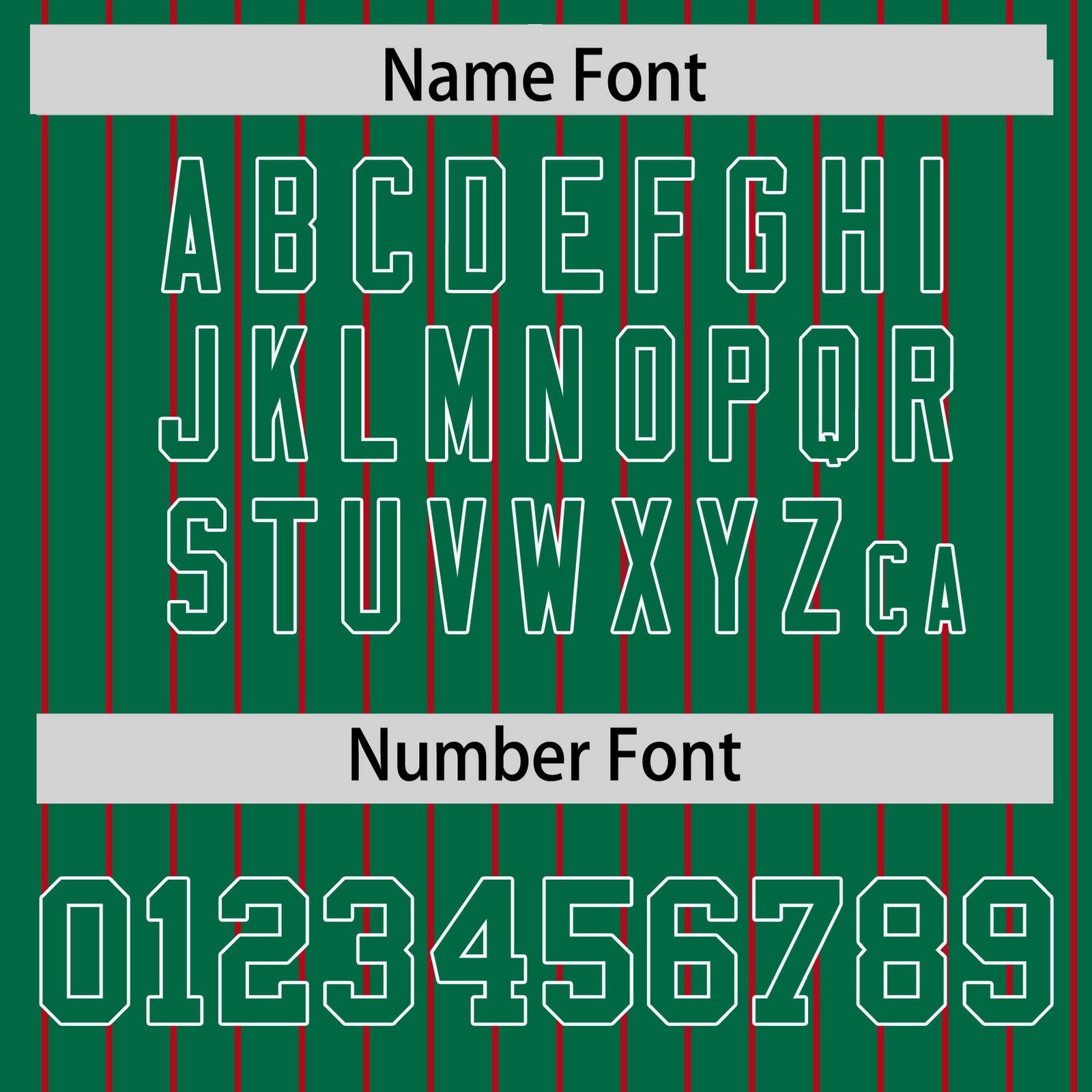 Custom Green Red-Green Personalized Stripe Fashion Letterman Bomber Varsity Jacket