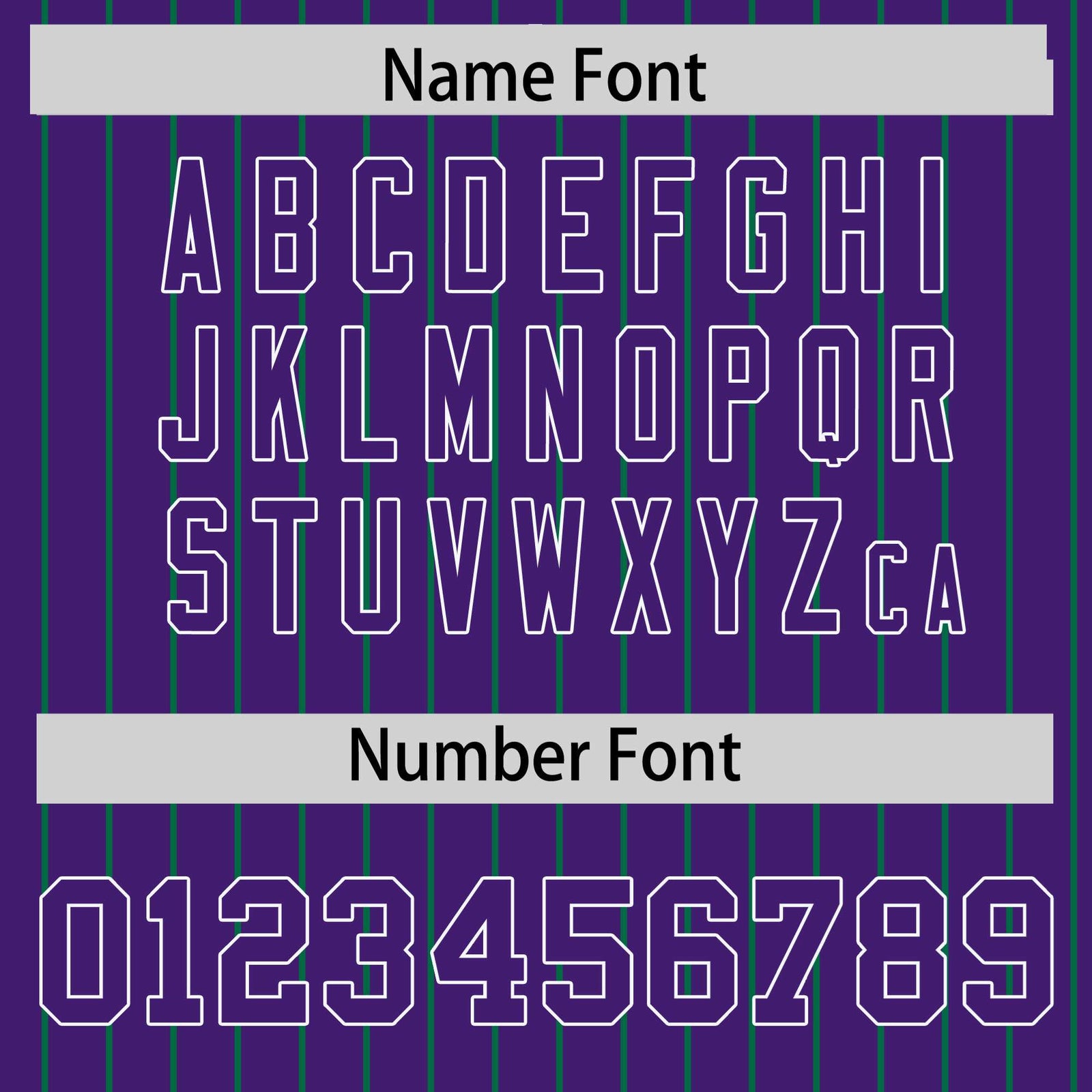 Custom Purple Green-Purple Personalized Stripe Fashion Letterman Bomber Varsity Jacket