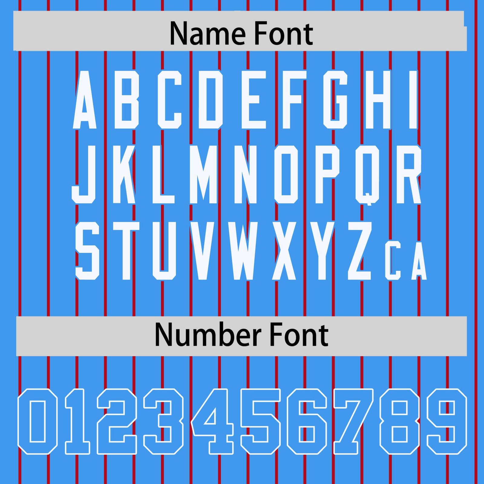 Custom Powder Blue Red-Powder Blue Personalized Stripe Fashion Letterman Bomber Varsity Jacket