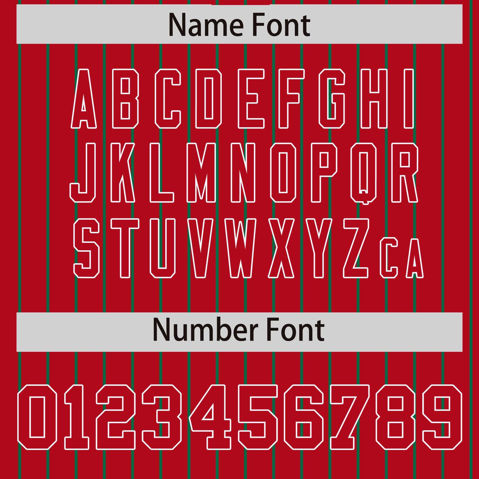 Custom Red Green-Red Personalized Stripe Fashion Letterman Bomber Varsity Jacket