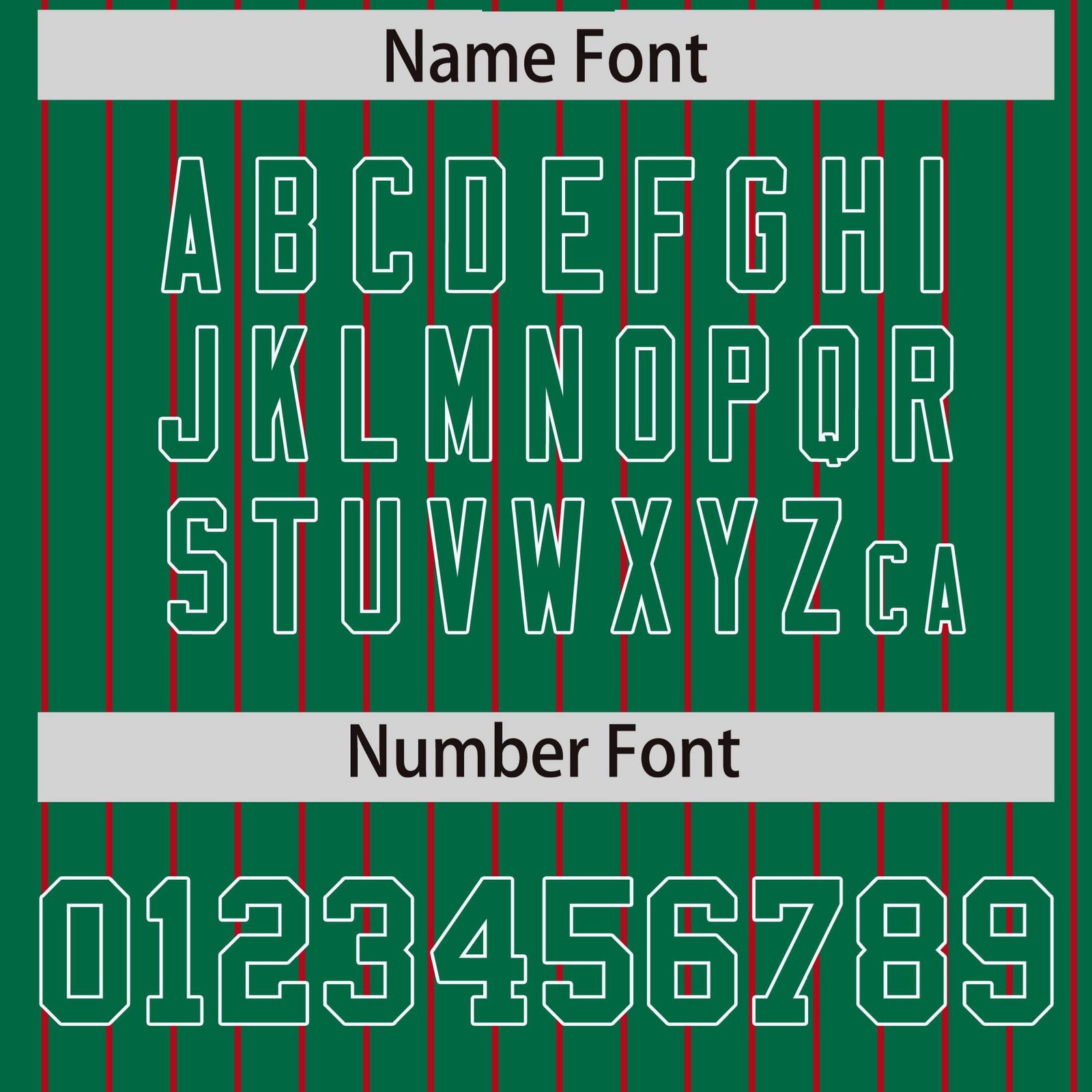 Custom Green Red-Green Personalized Stripe Fashion Letterman Bomber Varsity Jacket