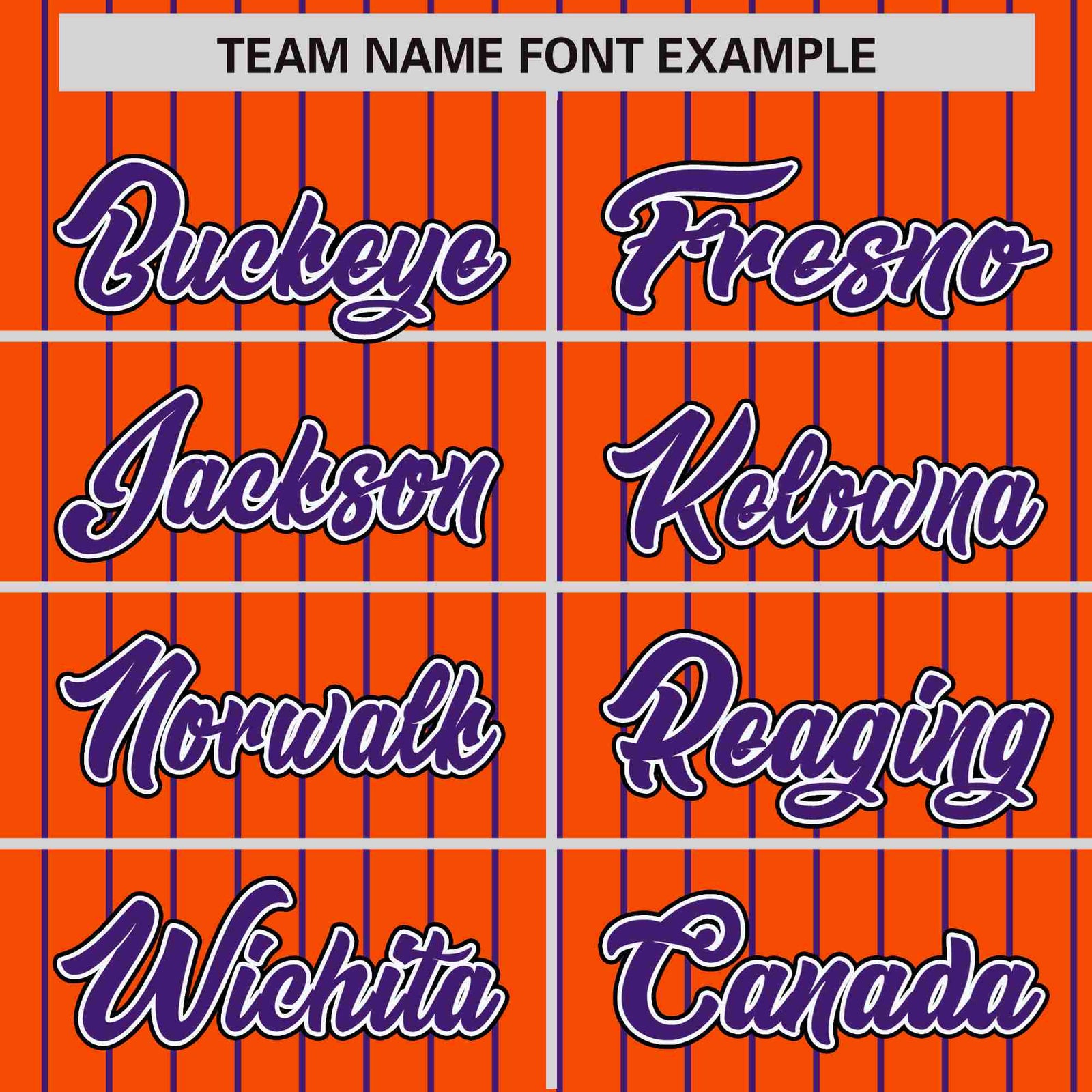 Custom Orange Purple-Orange Personalized Stripe Fashion Letterman Bomber Varsity Jacket