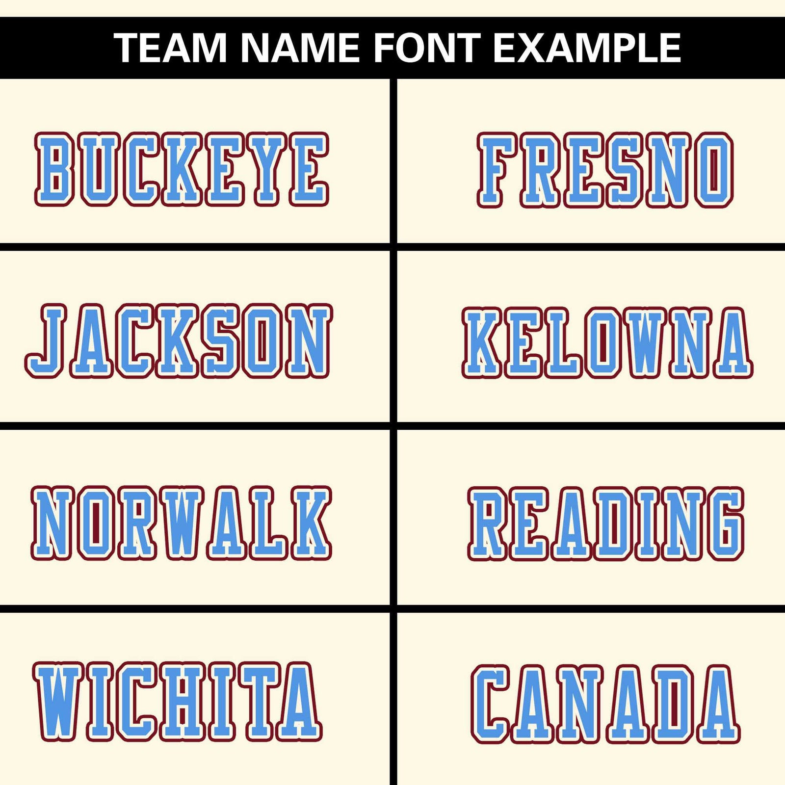 Custom Cream Crimson-Powder Blue Varsity Full-Snap Color Block Letterman Jacket