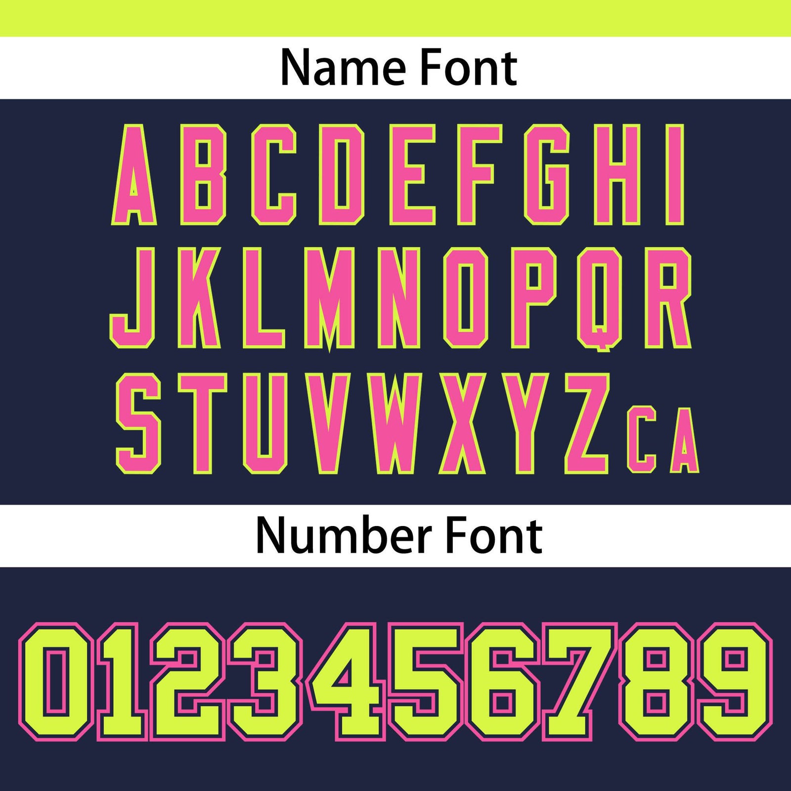 Custom Fluorescent Green Navy-Pink Varsity Full-Snap Color Block Letterman Jacket