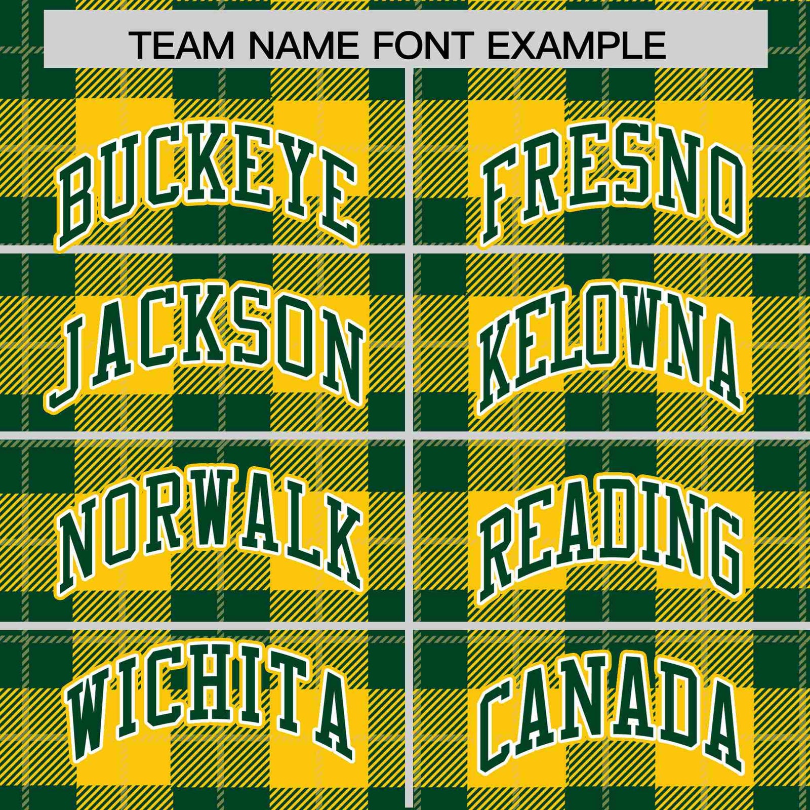 Custom Gold-Green Varsity Full-Snap Plaid Pattern Letterman Baseball Jacket