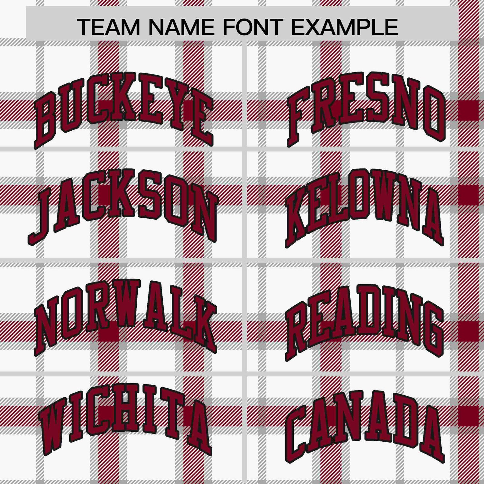 Custom White-Crimson Varsity Full-Snap Plaid Pattern Letterman Baseball Jacket