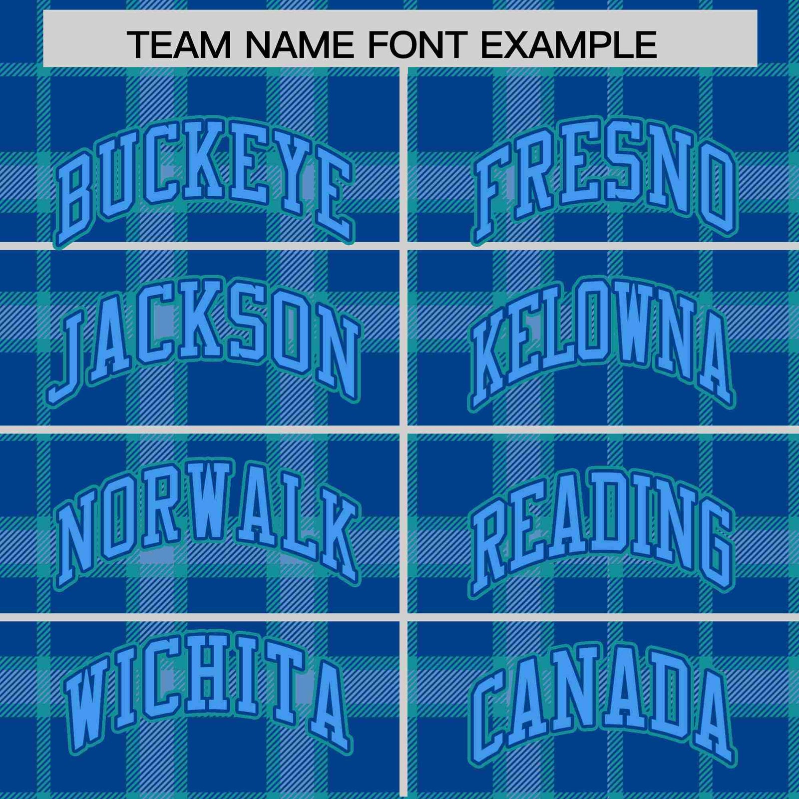 Custom Royal Blue Varsity Full-Snap Plaid Pattern Letterman Baseball Jacket