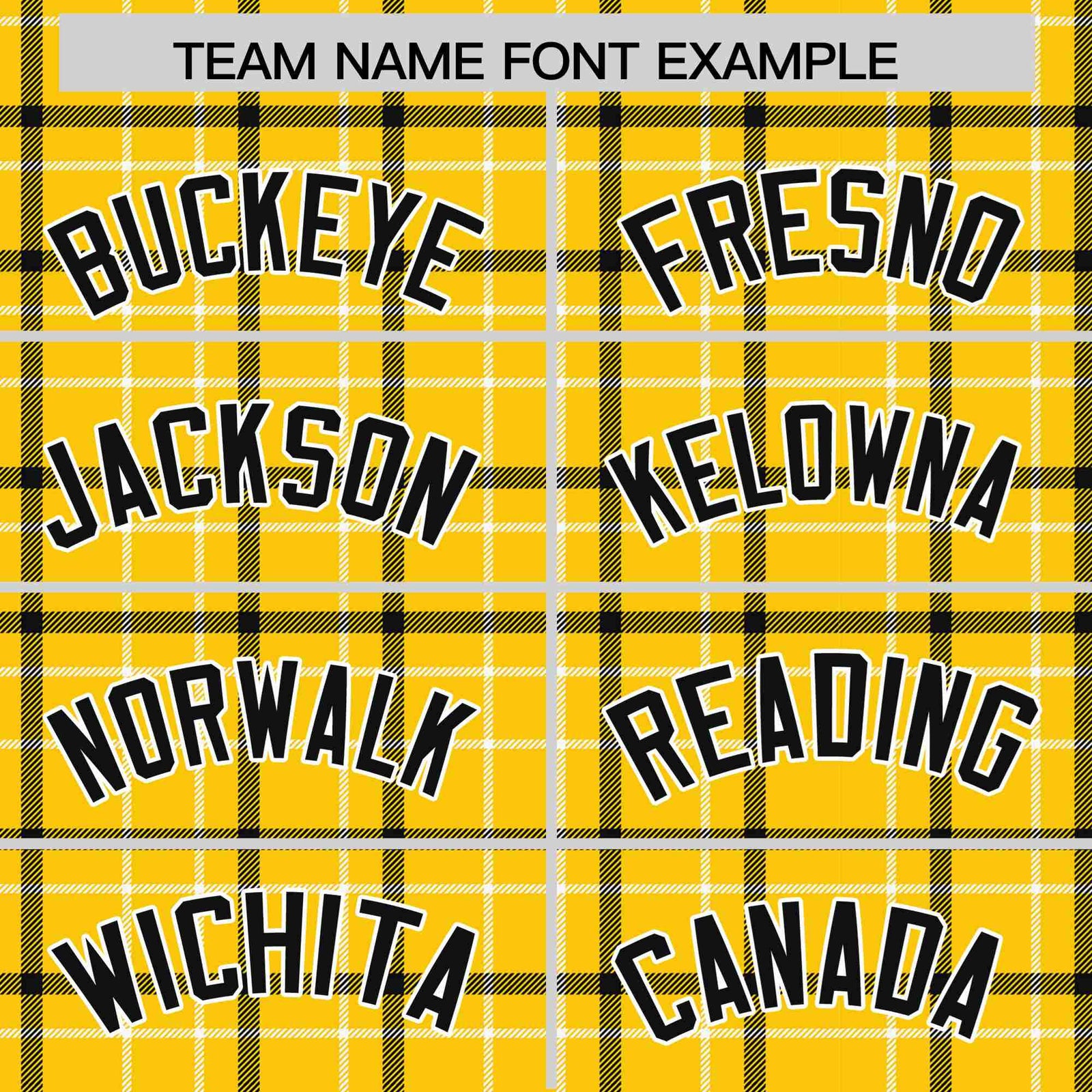 Custom Gold-Black Varsity Full-Snap Plaid Pattern Letterman Baseball Jacket