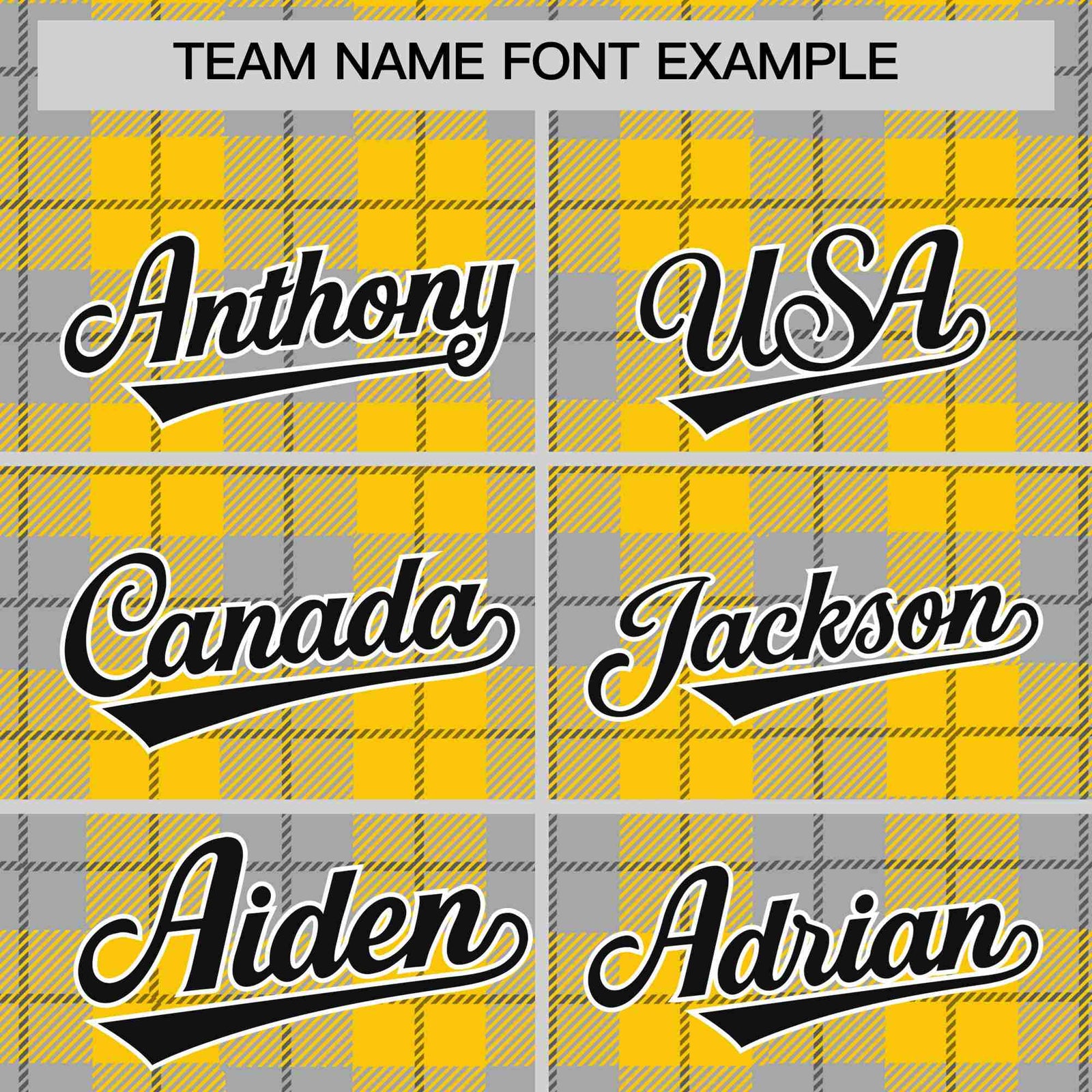 Custom Gold-Gray Varsity Full-Snap Plaid Pattern Letterman Baseball Jacket