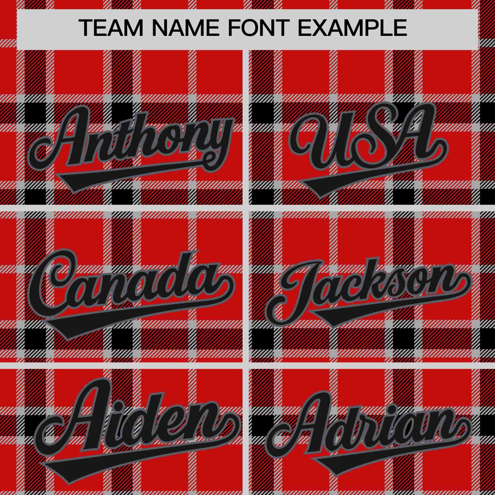 Custom Red-Crimson Varsity Full-Snap Plaid Pattern Letterman Baseball Jacket