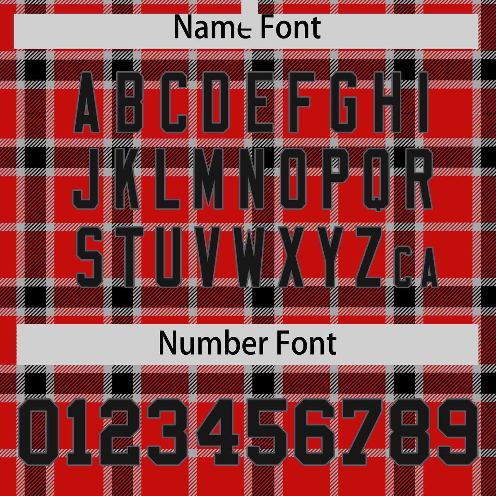 Custom Red-Crimson Varsity Full-Snap Plaid Pattern Letterman Baseball Jacket