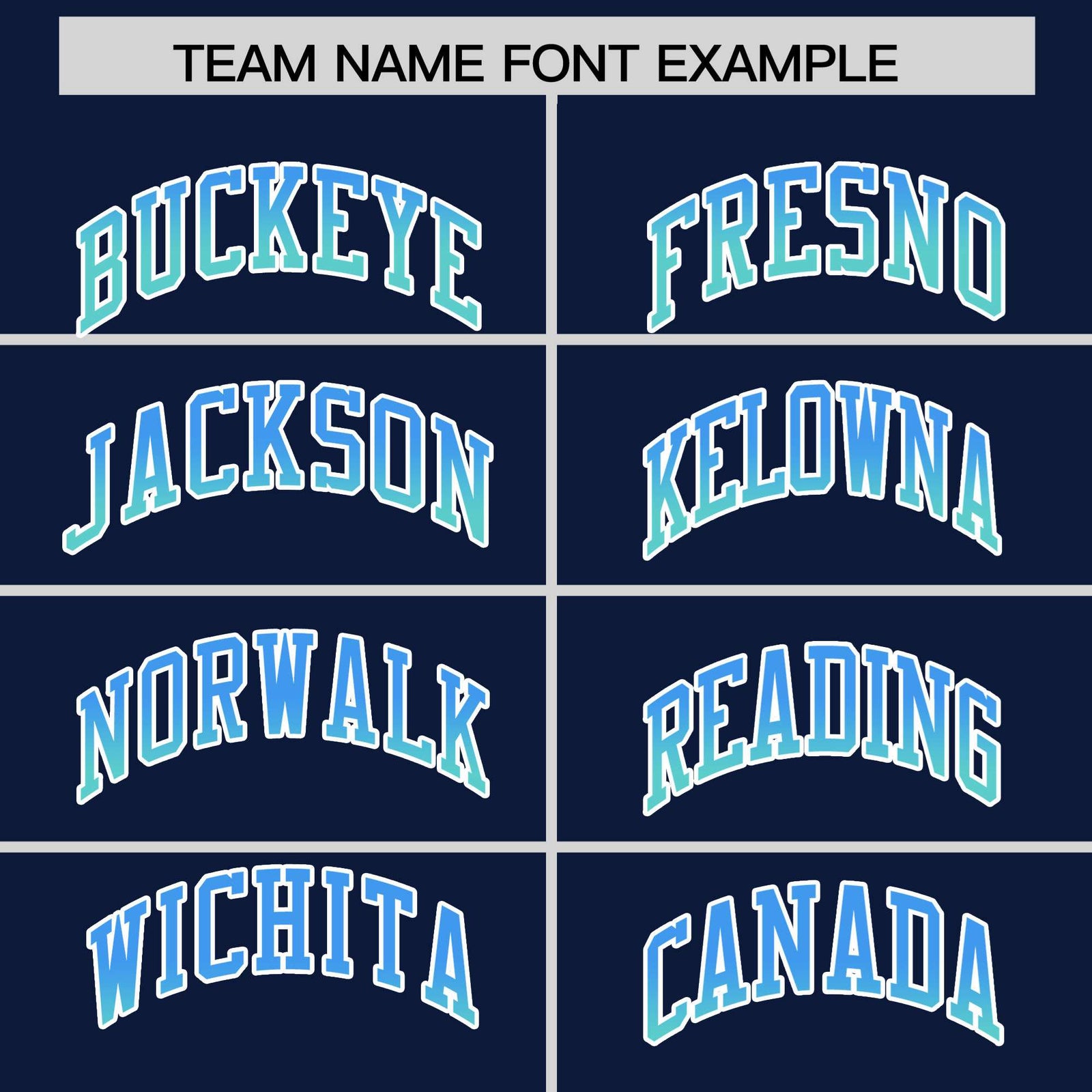Custom Navy Powder Blue-Aqua Varsity Full-Snap Sleeve Gradient Fashion Letterman Baseball Jacket