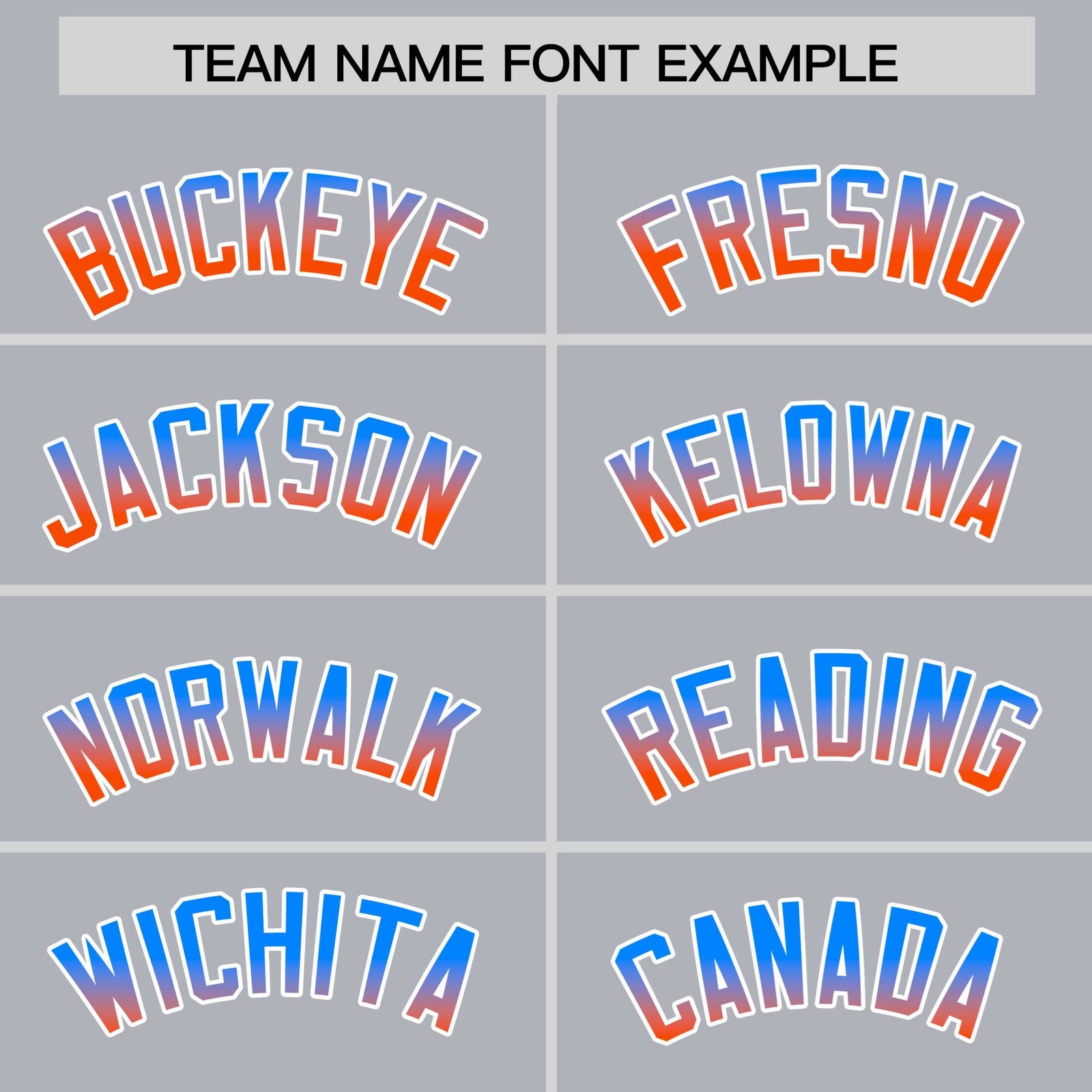 Custom Gray Powder Blue-Orange Varsity Full-Snap Sleeve Gradient Fashion Letterman Baseball Jacket