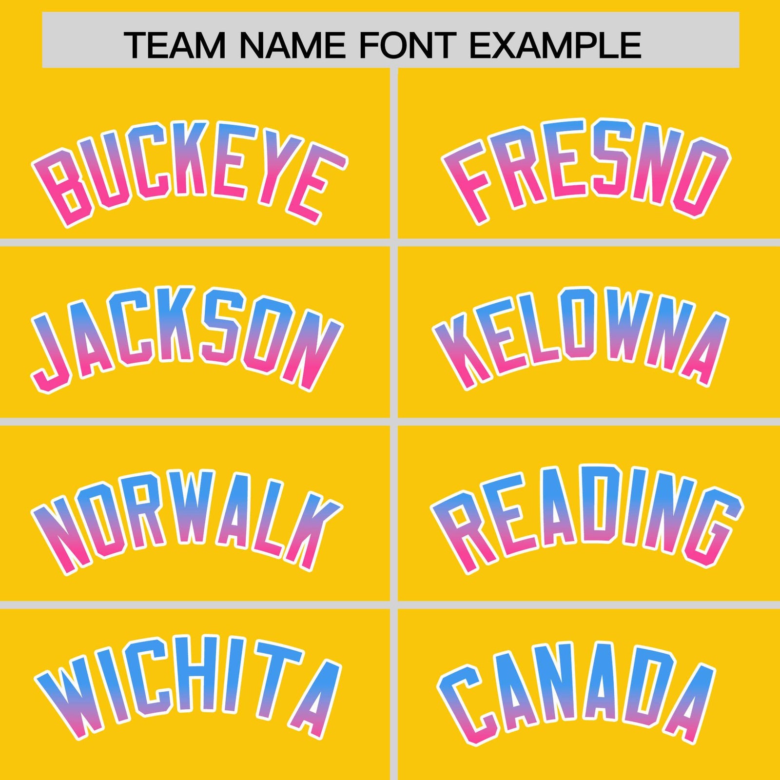 Custom Gold Powder Blue-Pink Varsity Full-Snap Sleeve Gradient Fashion Letterman Baseball Jacket