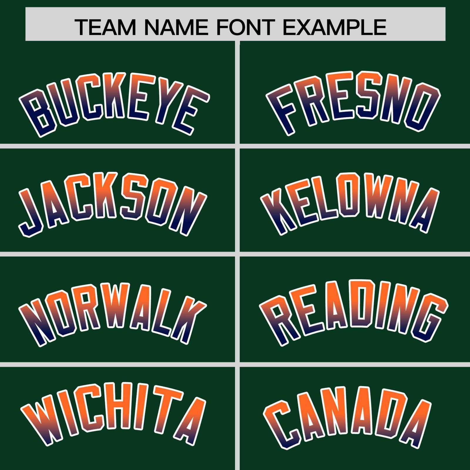 Custom Green Orange-Royal Blue Varsity Full-Snap Sleeve Gradient Fashion Letterman Baseball Jacket