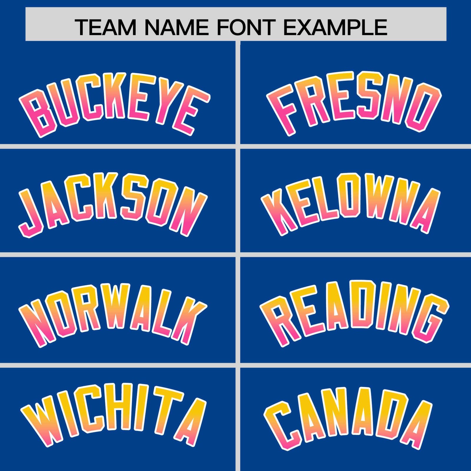 Custom Royal Blue Yellow-Pink Varsity Full-Snap Sleeve Gradient Fashion Letterman Baseball Jacket