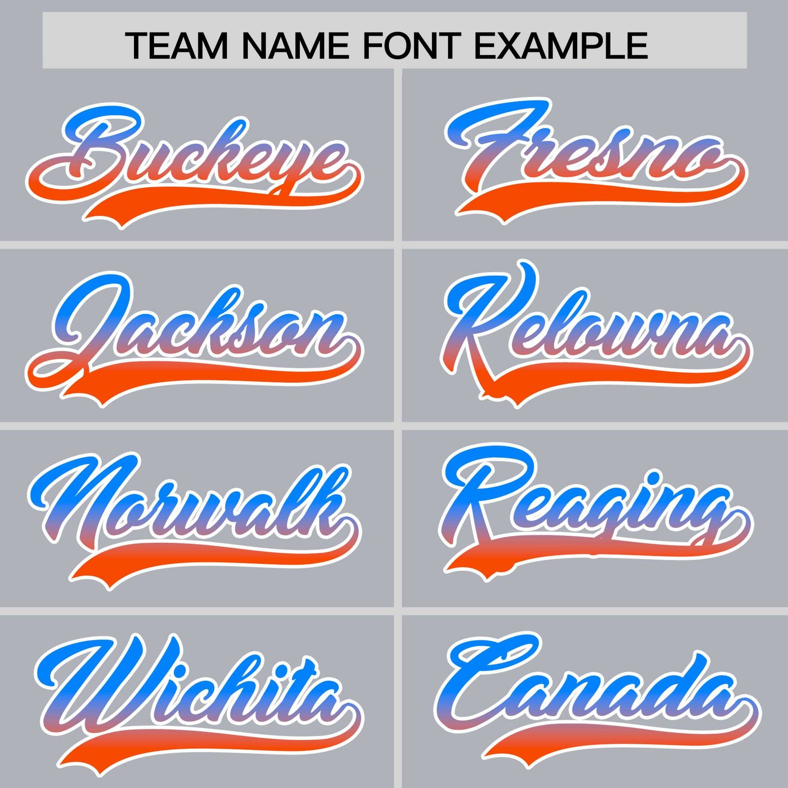 Custom Gray Powder Blue-Orange Varsity Full-Snap Sleeve Gradient Fashion Letterman Baseball Jacket