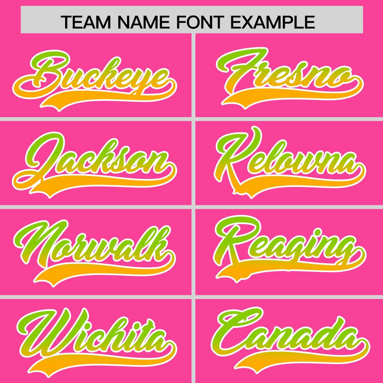 Custom Pink Neon Green-Yellow Varsity Full-Snap Sleeve Gradient Fashion Letterman Baseball Jacket