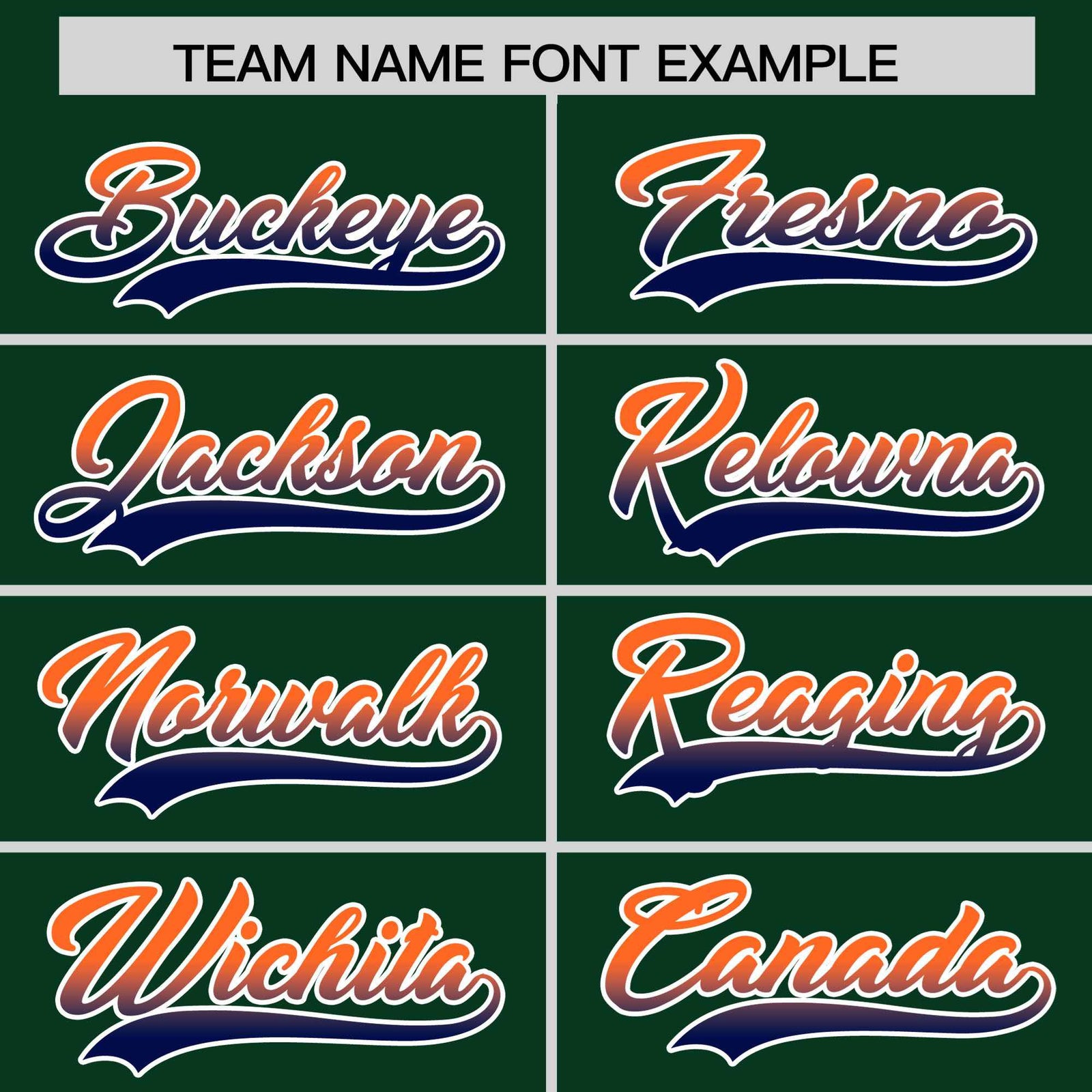 Custom Green Orange-Royal Blue Varsity Full-Snap Sleeve Gradient Fashion Letterman Baseball Jacket