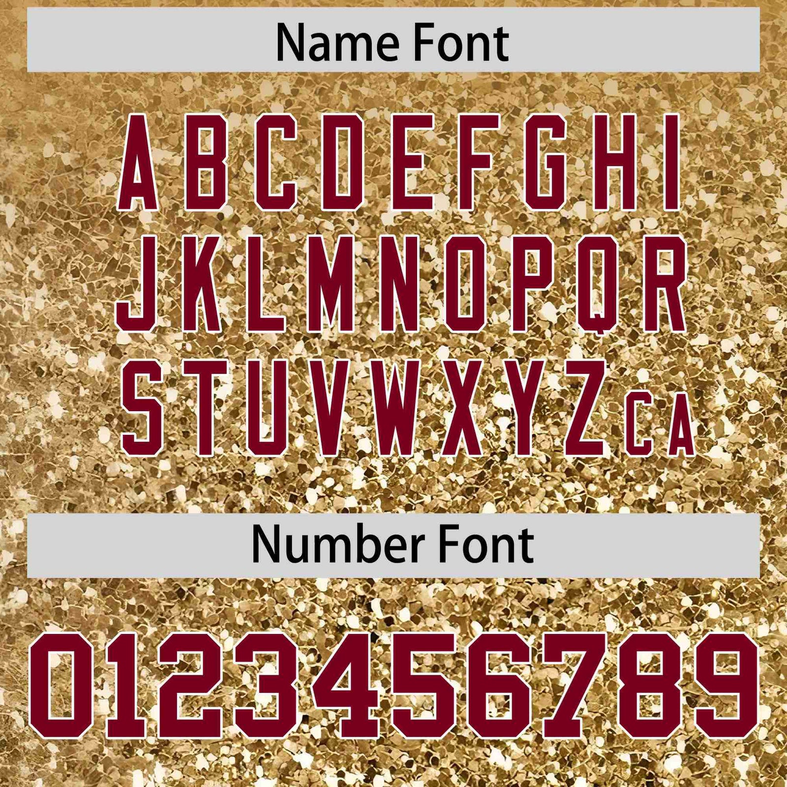 Custom Old-Gold Varsity Full-Snap Sequins Pattern Letterman Baseball Jacket