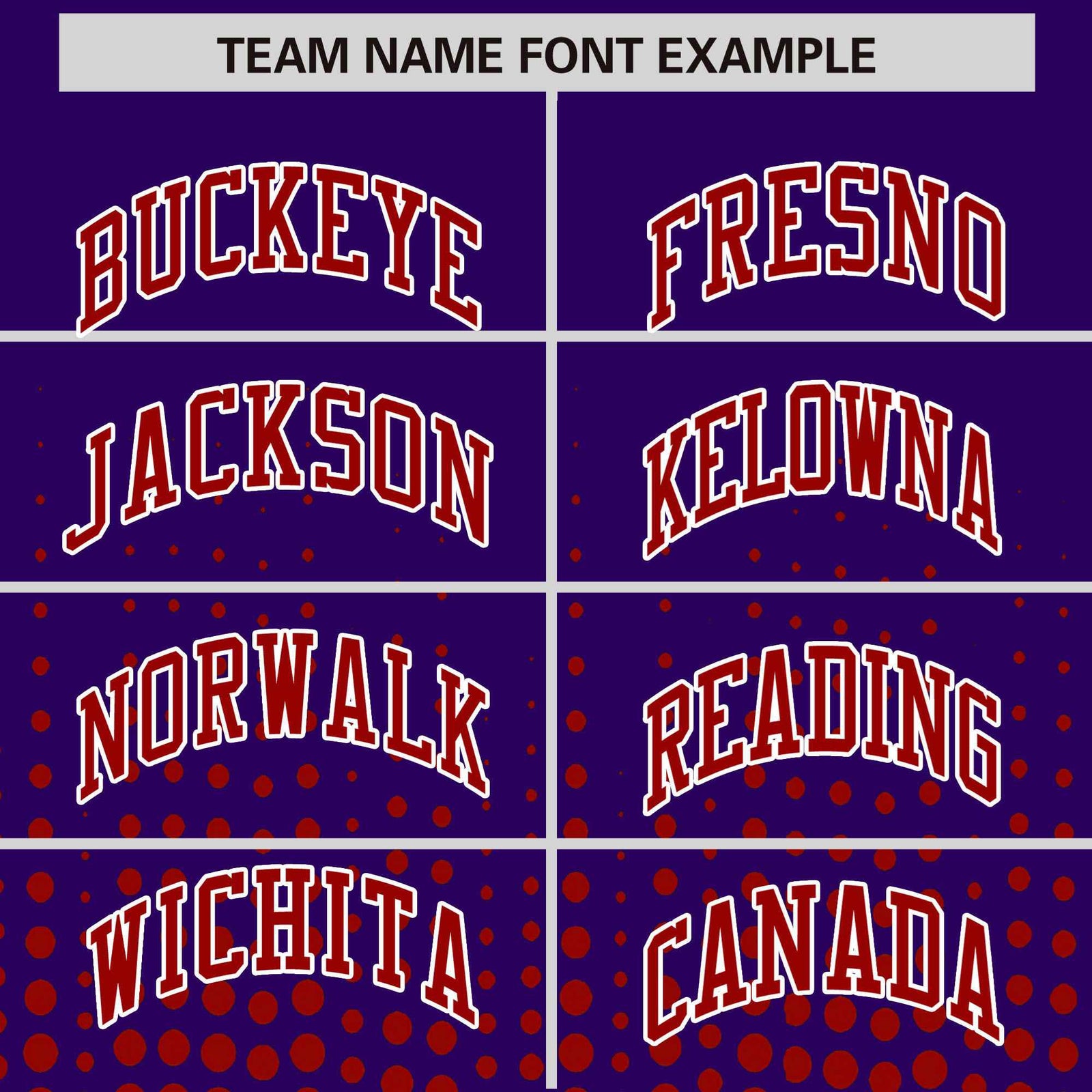 Custom Purple Red Gradient Varsity Full-Snap Polka Dot Pattern Letterman Baseball Jacket