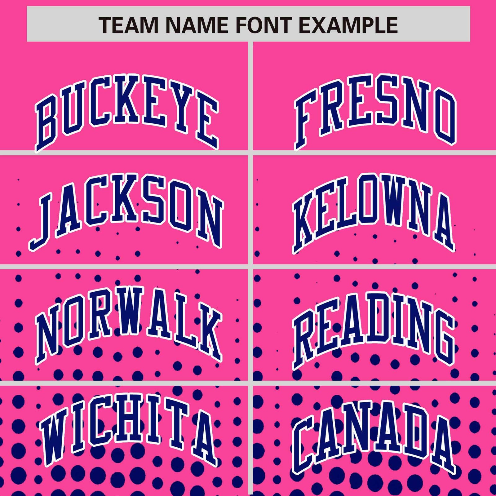 Custom Pink Royal Blue Gradient Varsity Full-Snap Polka Dot Pattern Letterman Baseball Jacket