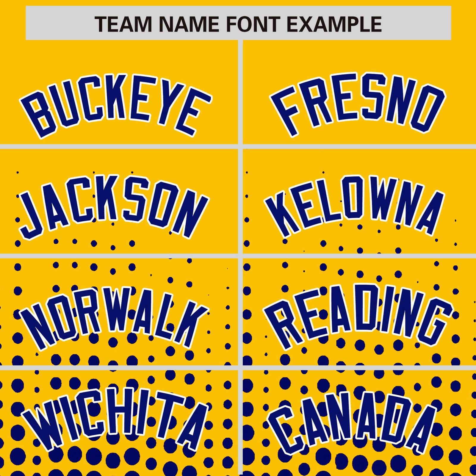 Custom Yellow Royal Blue Gradient Varsity Full-Snap Polka Dot Pattern Letterman Baseball Jacket