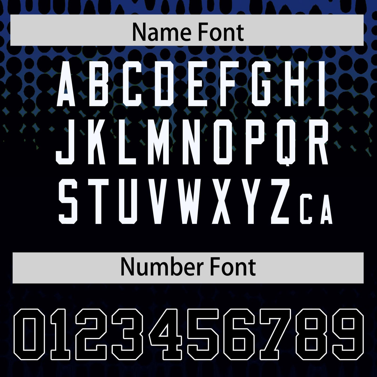 Custom Royal Blue Black Gradient Varsity Full-Snap Polka Dot Pattern Letterman Baseball Jacket