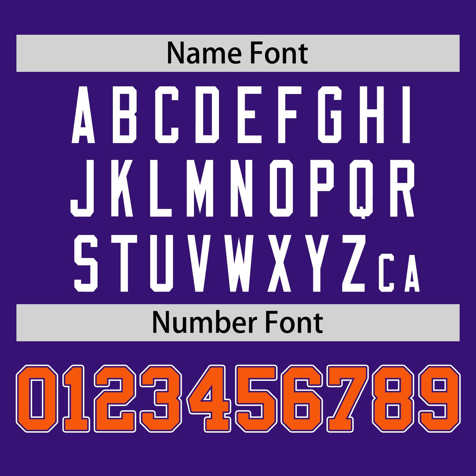 Custom Purple Orange-White Varsity Full-Snap Color Block Letterman Jacket