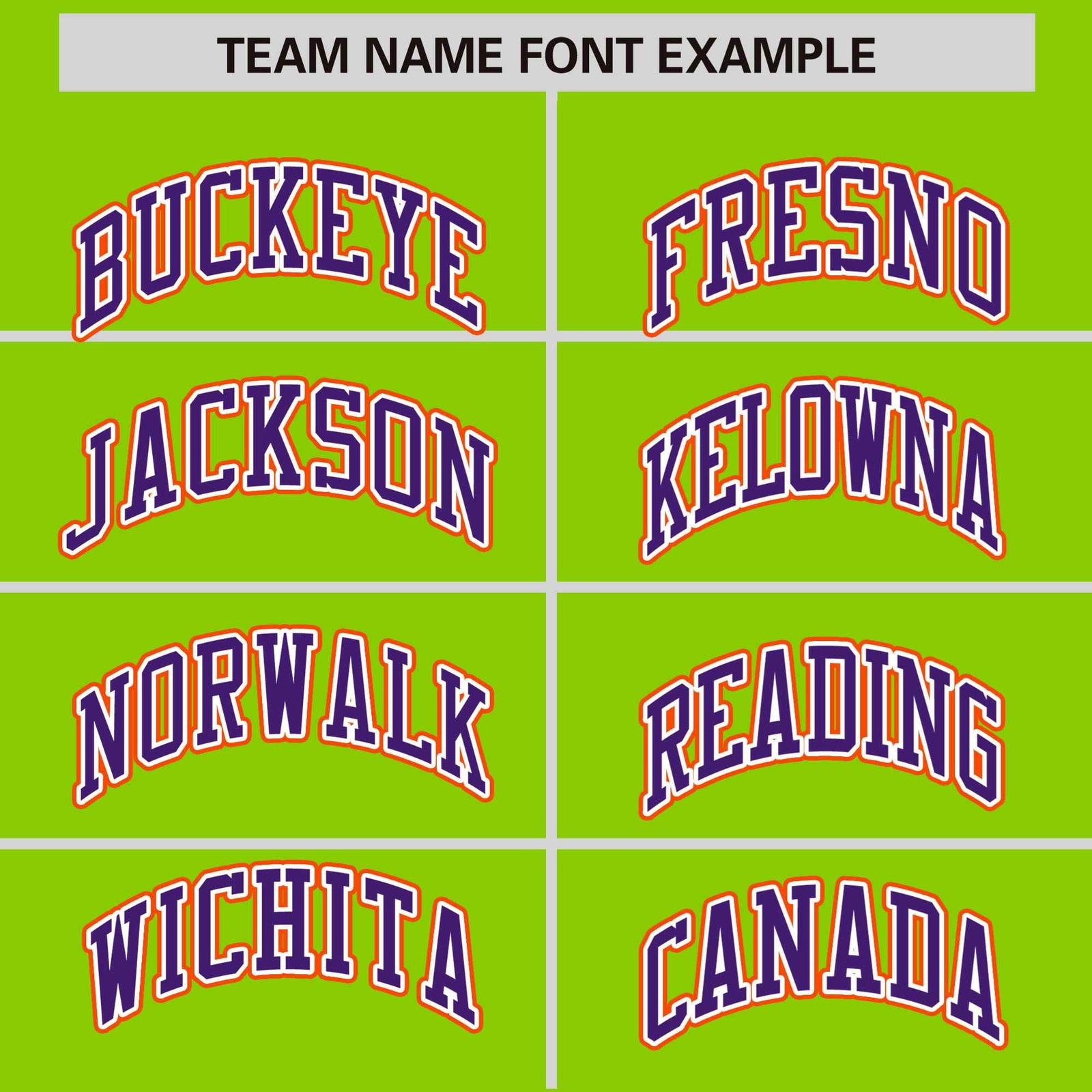 Custom Neon Green Purple-Orange Varsity Full-Zip Raglan Sleeves Letterman Bomber Jacket