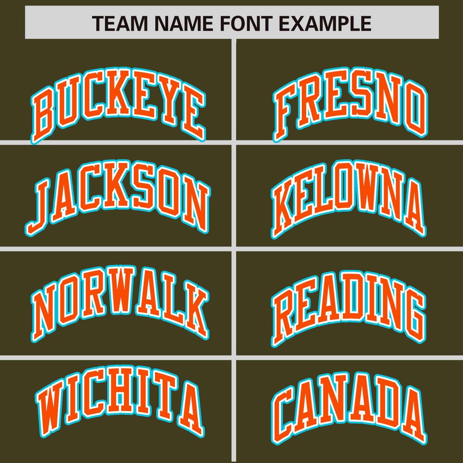 Custom Olive Aqua-Orange Varsity Full-Zip Raglan Sleeves Letterman Bomber Jacket