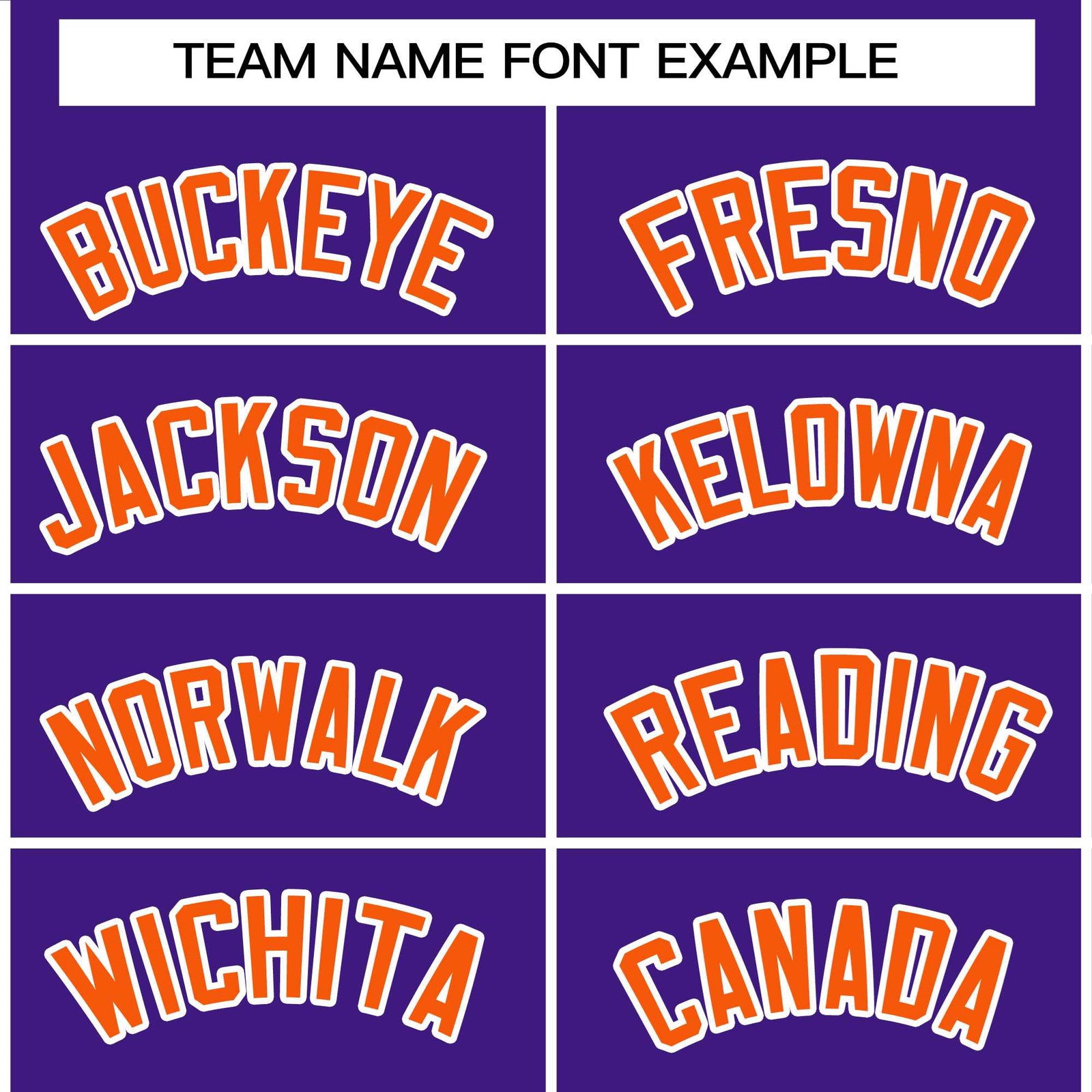 Custom Purple Orange-White Bomber Full-Snap Varsity Letterman Jacket