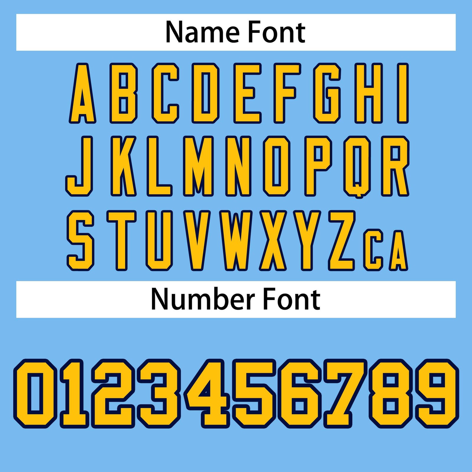 Custom Light-Blue Yellow-Navy Bomber Full-Snap Varsity Letterman Jacket