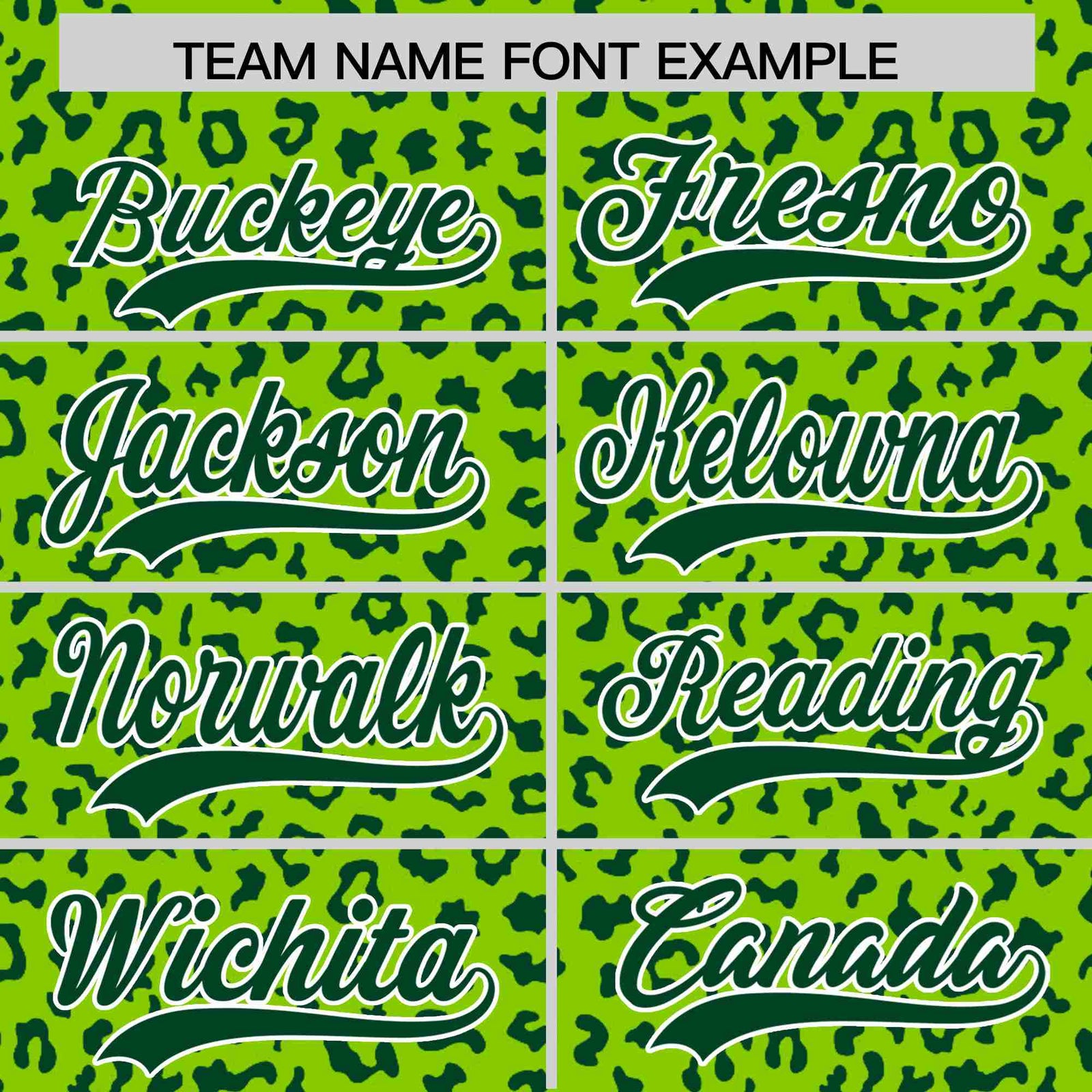 Custom Neon Green Green Varsity Full-Zip Letterman Leopard Print Hoodie Jacket