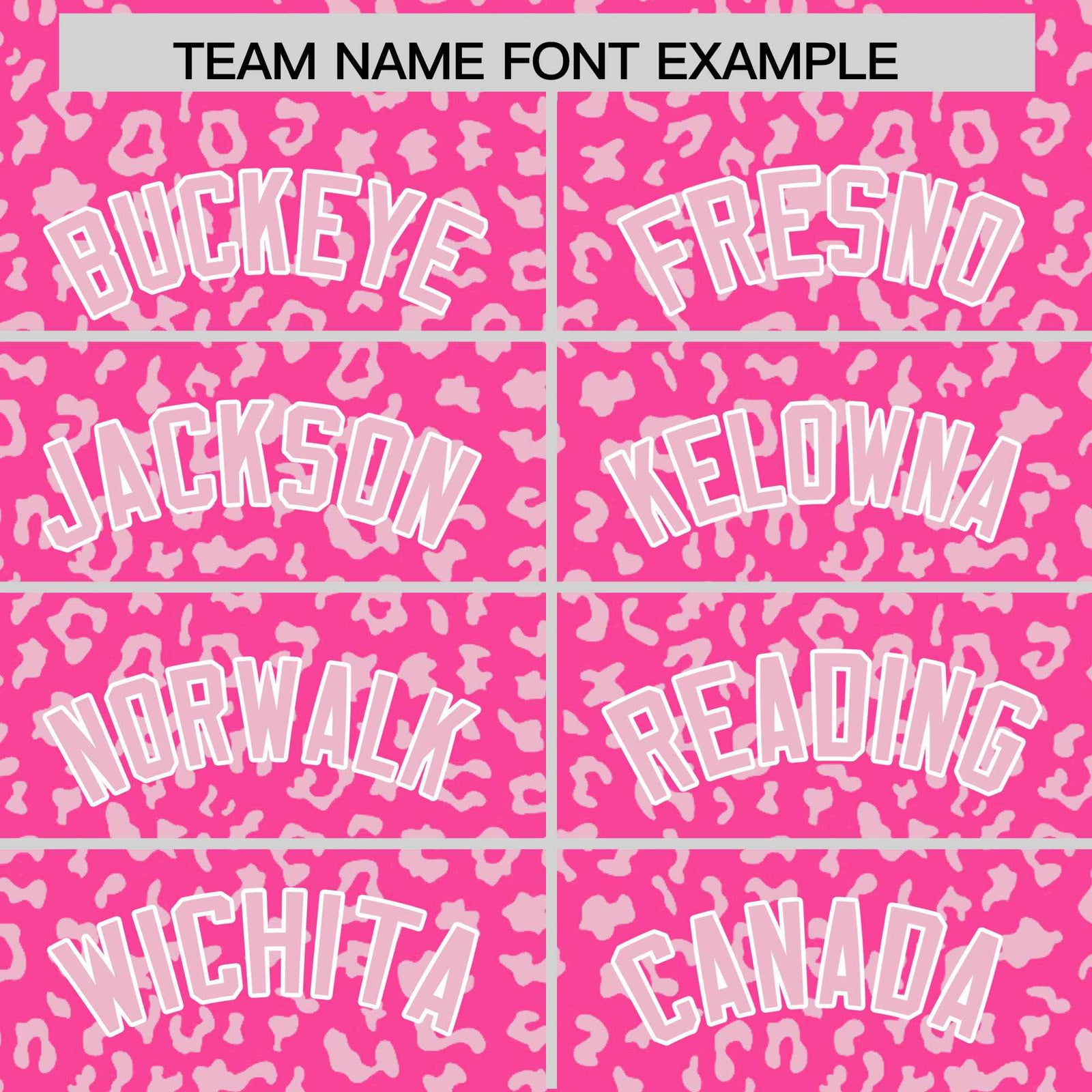 Custom Pink Light Pink Varsity Full-Zip Letterman Leopard Print Hoodie Jacket