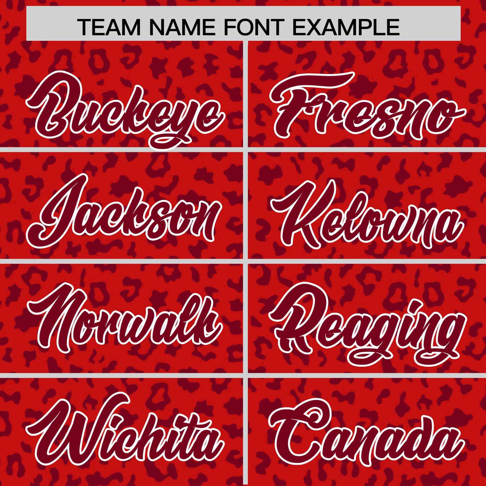 Custom Red Crimson Varsity Full-Zip Letterman Leopard Print Hoodie Jacket