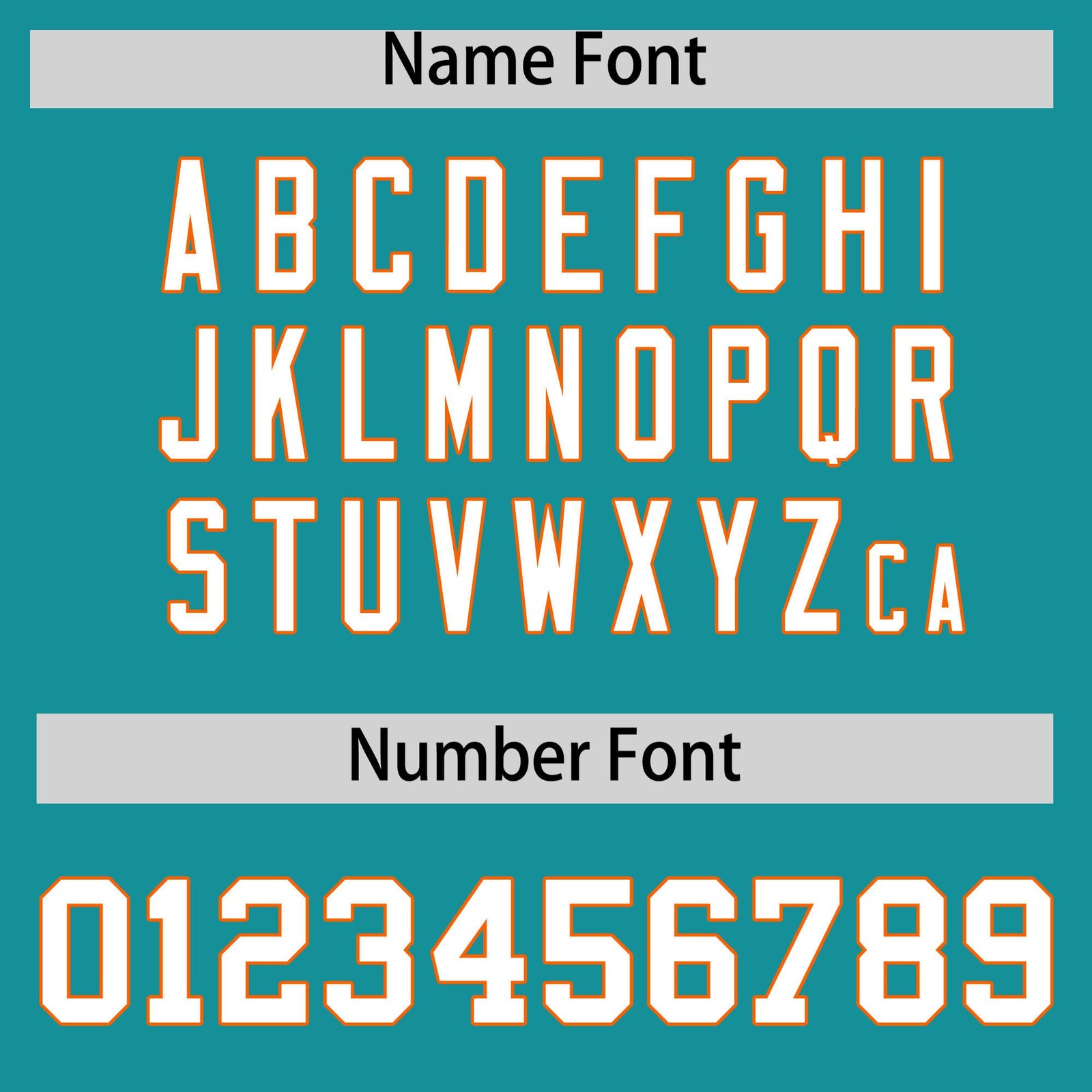 Custom Aqua White-Orange Varsity Full-Snap Letterman Classic Hoodie Jacket