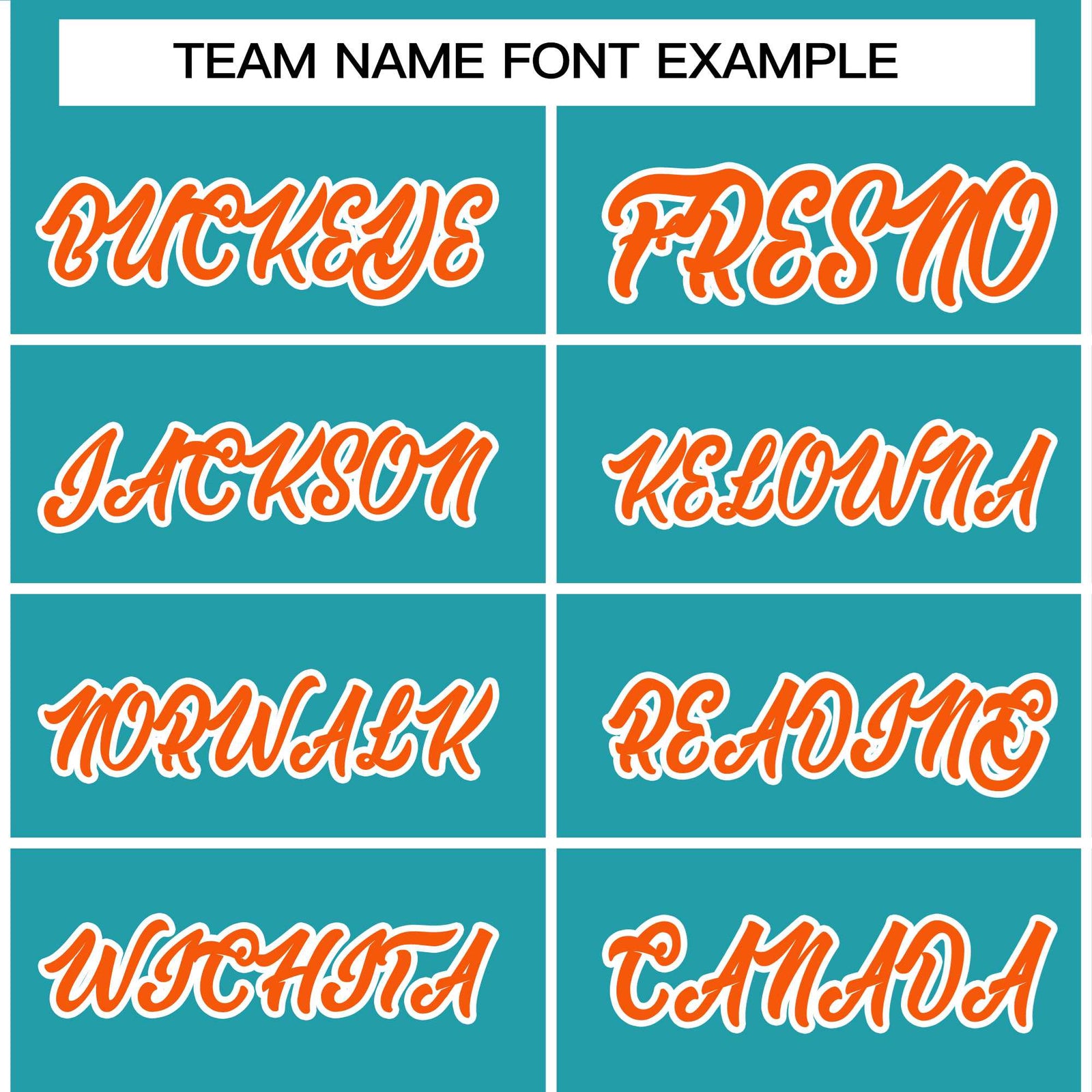 Custom Aqua Orange White Bomber Full-Snap Varsity Letterman Jacket