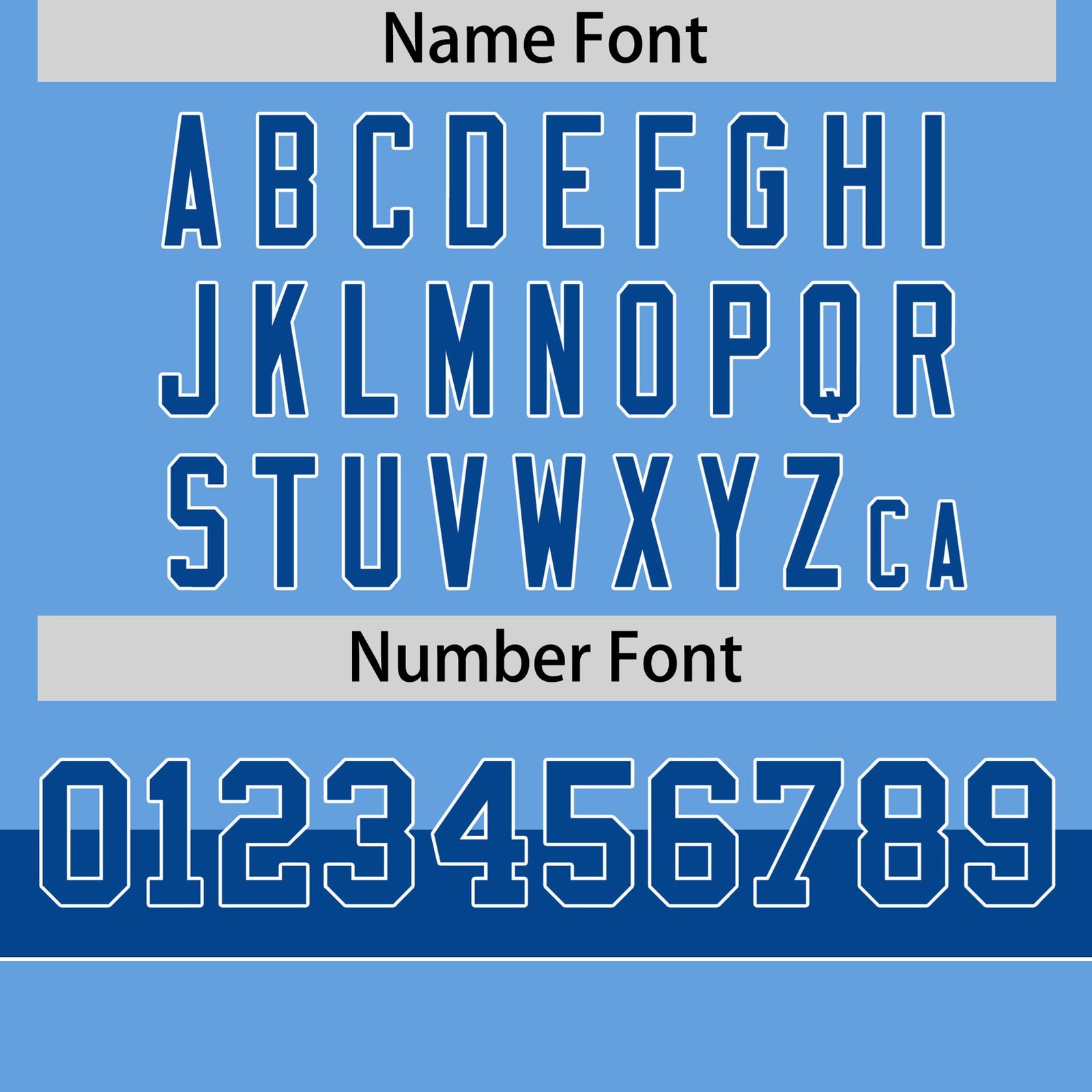 Custom Light Blue Royal Blue-White Color Block Design Performance T-Shirt