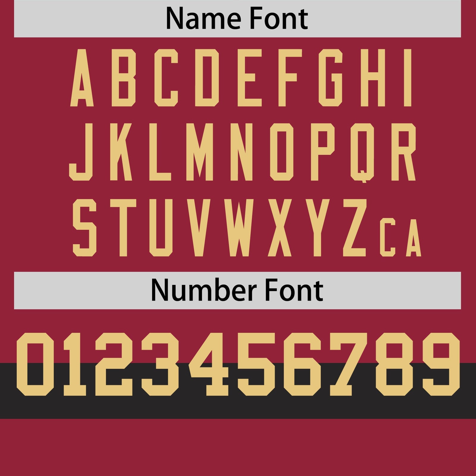 Custom Crimson Black-Old Gold Color Block Design Performance T-Shirt