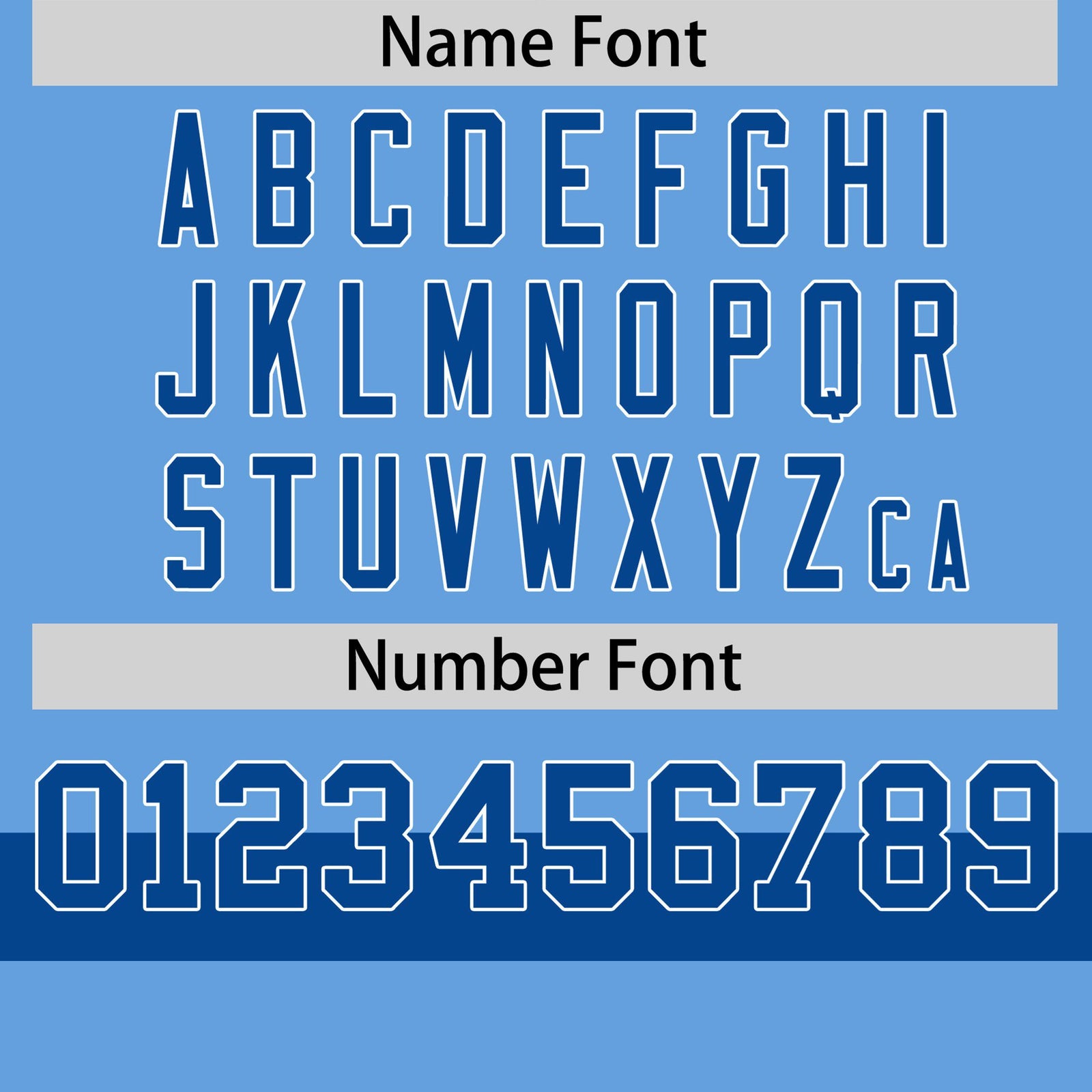 Custom Light Blue Royal Blue-White Color Block Design Performance T-Shirt