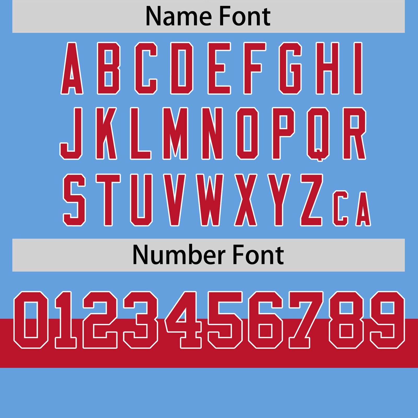 Custom Light Blue Red-White Color Block Design Performance T-Shirt