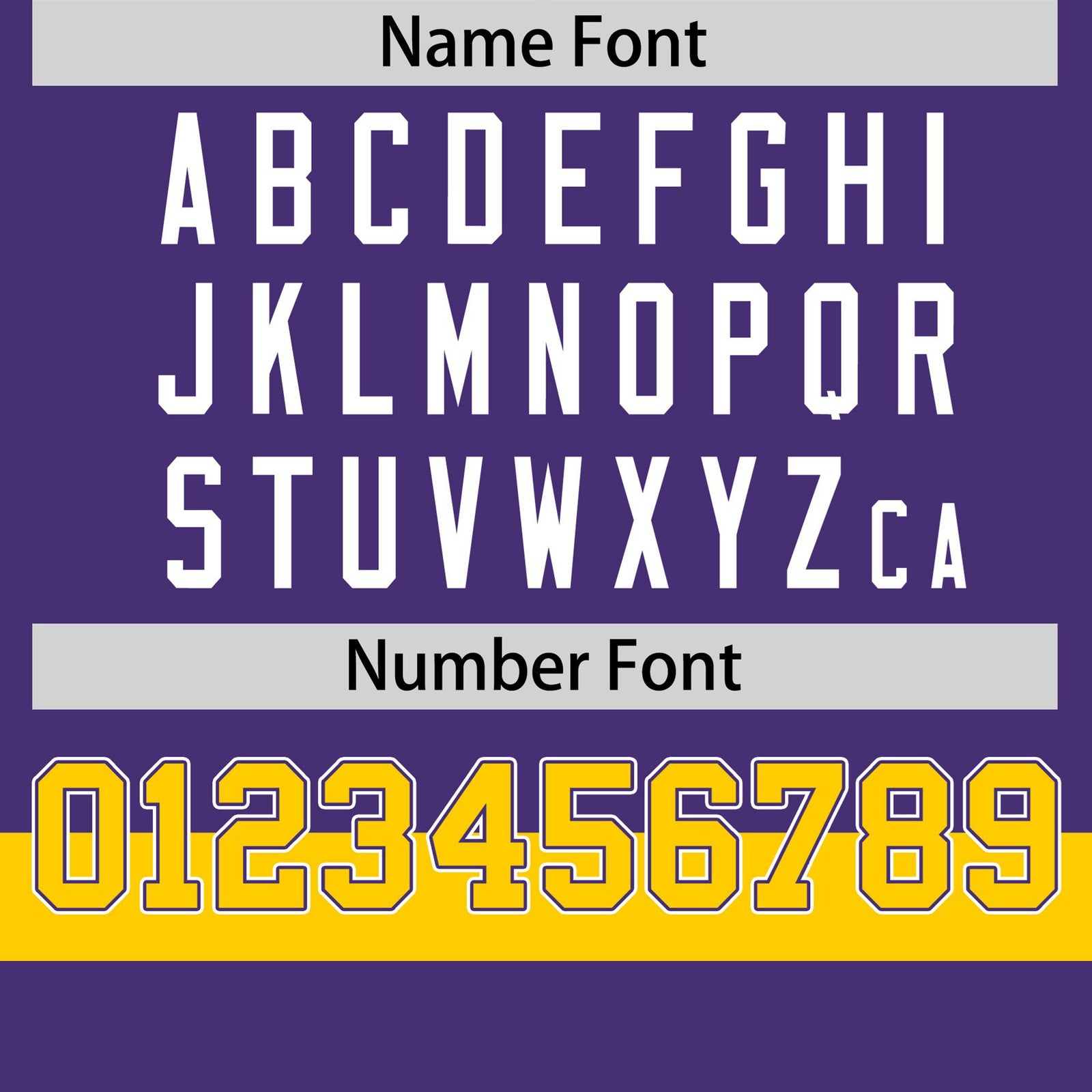 Custom Purple Gold01-White Color Block Design Performance T-Shirt