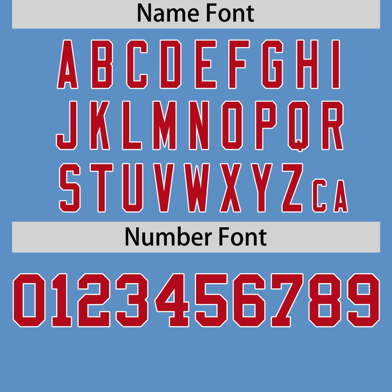 Custom Light Blue Red White Crew Neck Personalized Raglan Sleeve Performance T-shirt