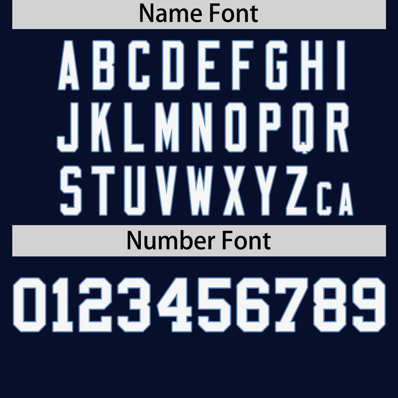 Custom Navy Light Blue White Crew Neck Personalized Raglan Sleeve Performance T-shirt