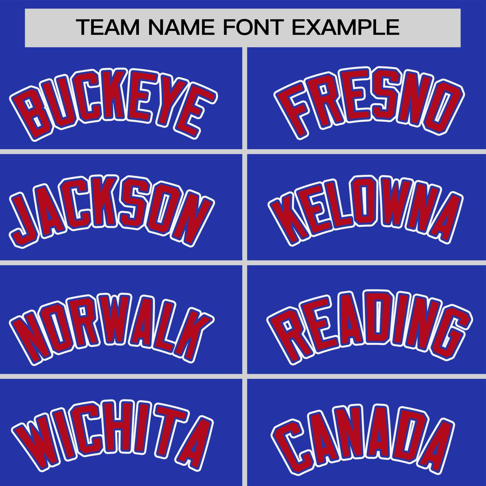Custom Royal Blue Red White Crew Neck Personalized Raglan Sleeve Performance T-shirt
