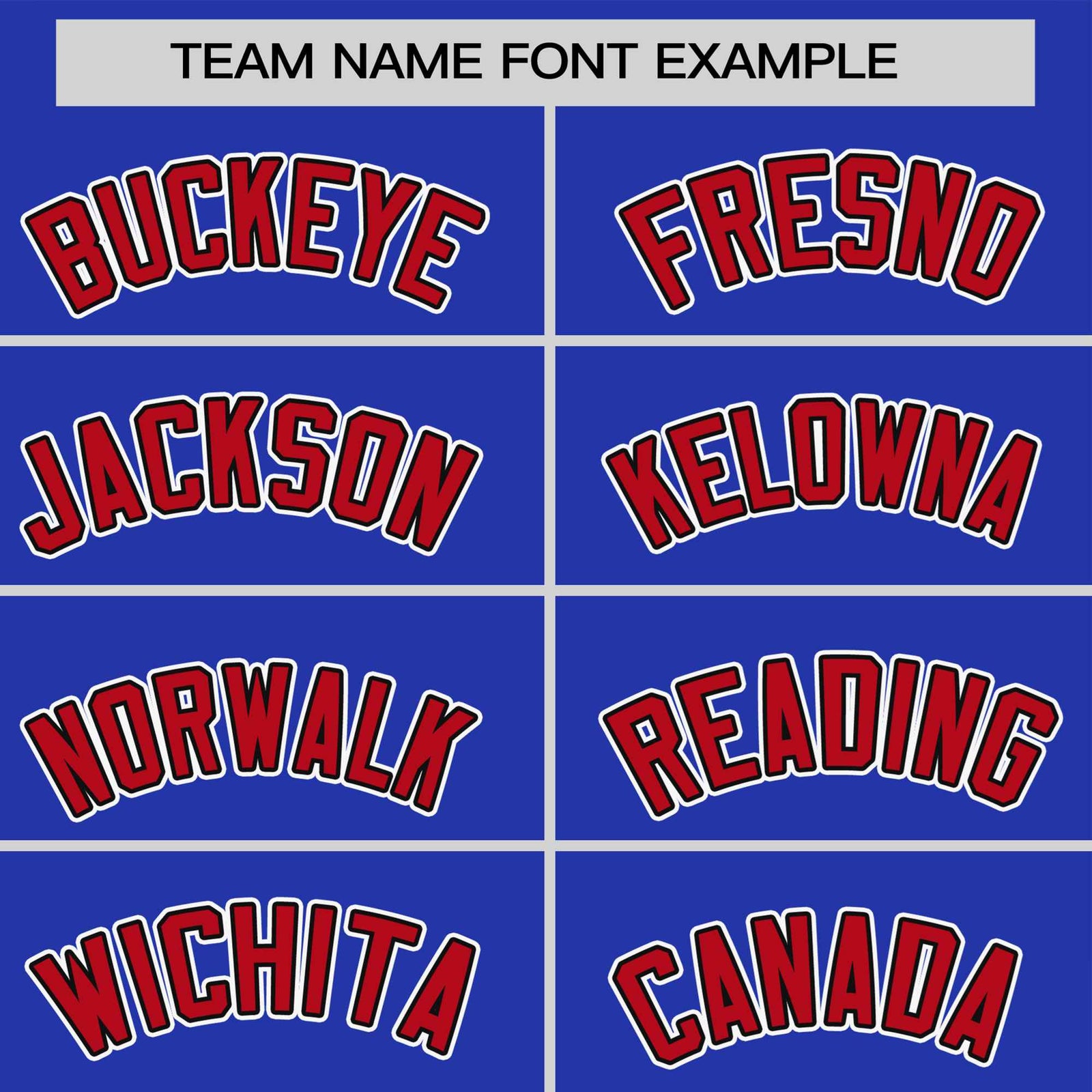 Custom Royal Blue Red White Crew Neck Personalized Raglan Sleeve Performance T-shirt