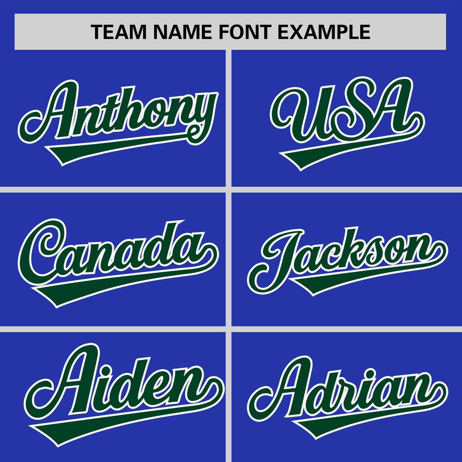 Custom Royal Blue Green White Crew Neck Personalized Raglan Sleeve Performance T-shirt